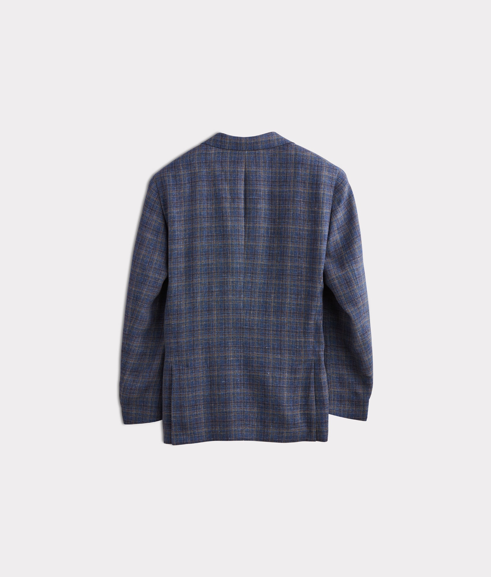 Lucchese Sport Coat :: Navy Plaid - Image 3