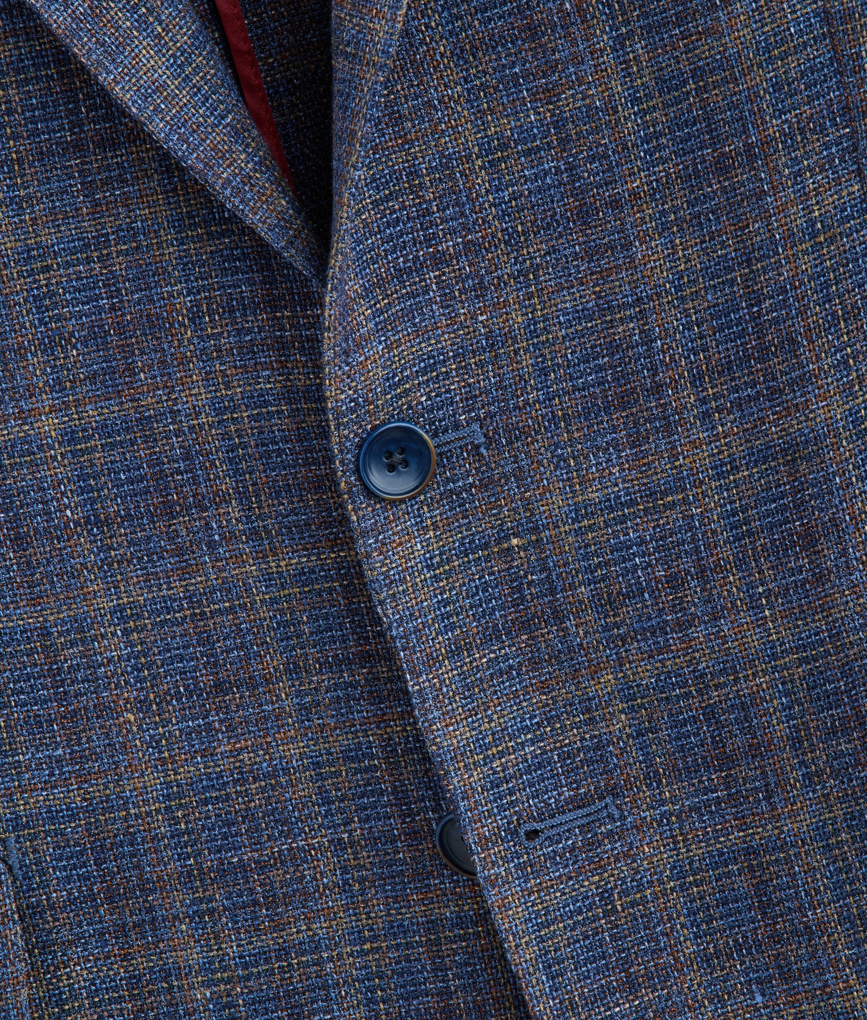Lucchese Sport Coat :: Navy Plaid - Image 11