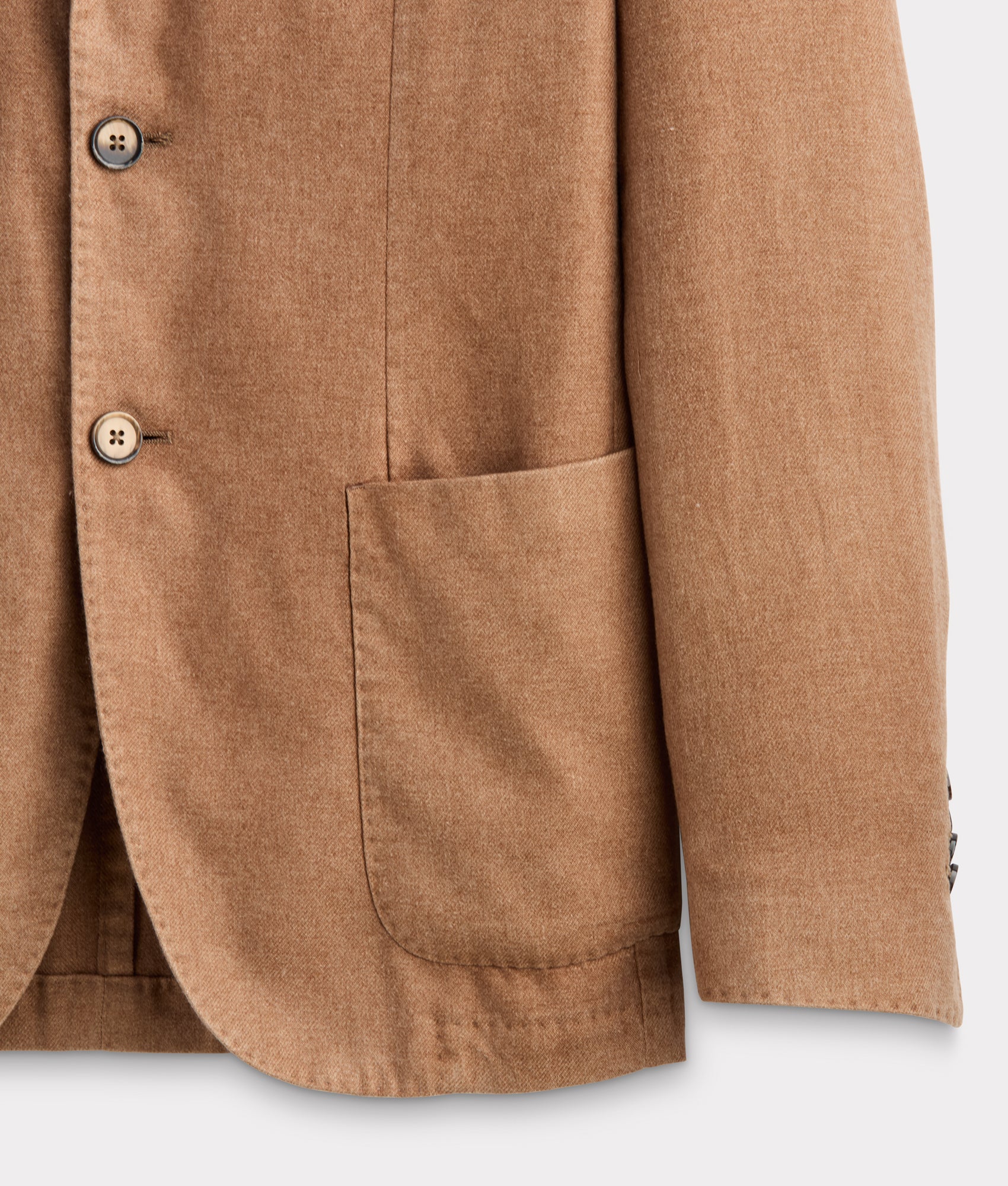 Herringbone Sport Coat - Modern Fit :: Toffee - Image 5