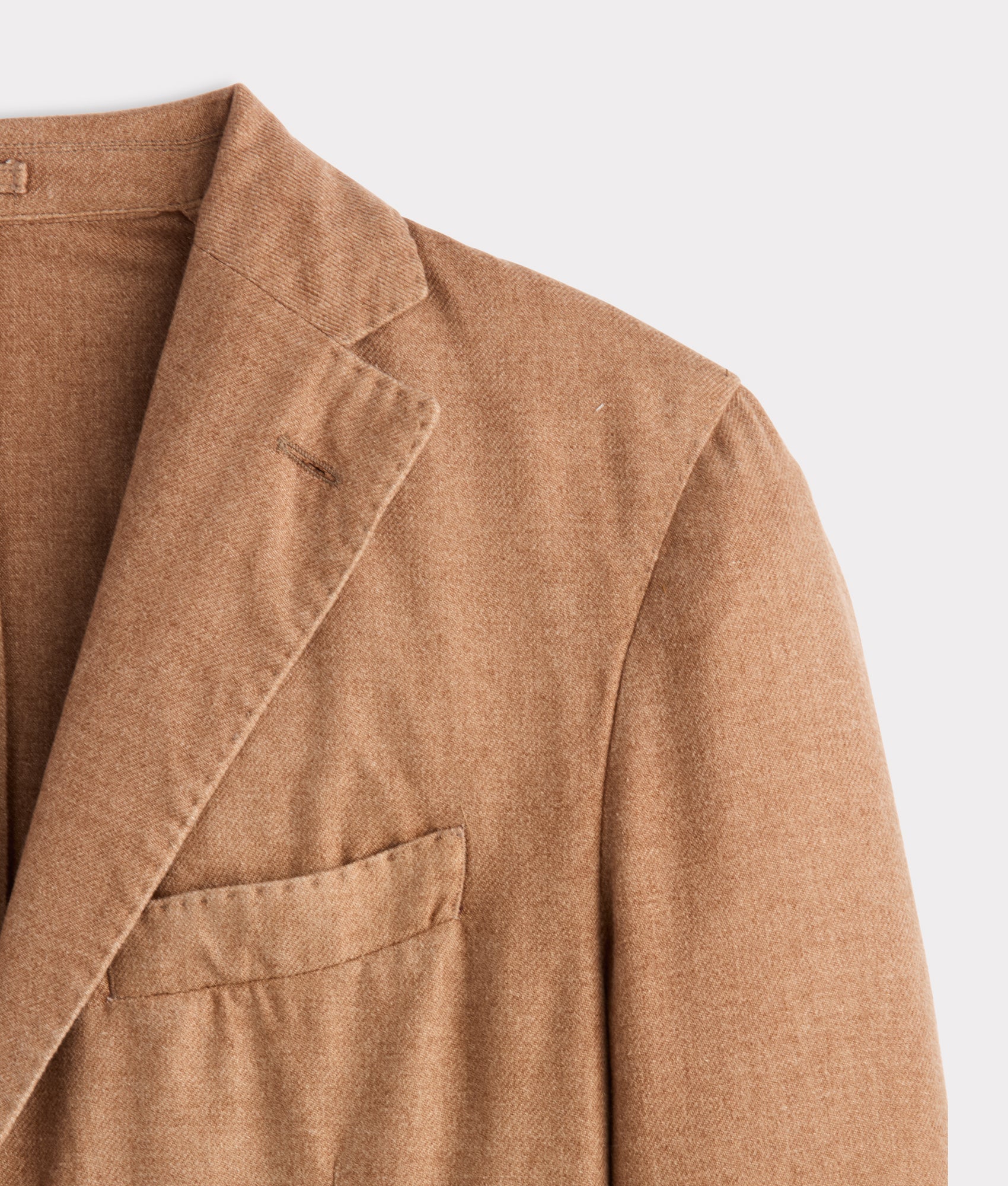 Herringbone Sport Coat - Modern Fit :: Toffee - Image 3