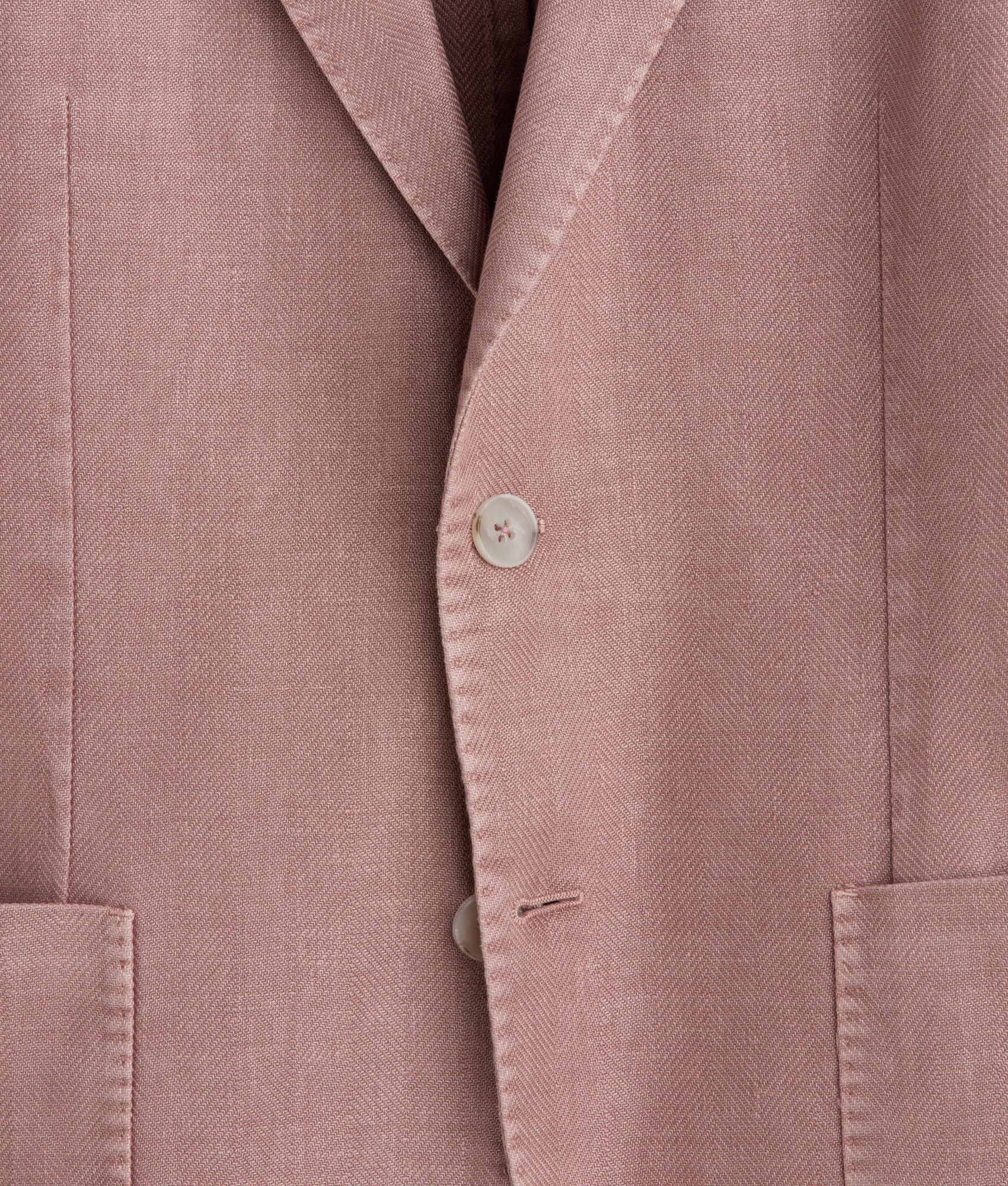 Herringbone Sport Coat - Modern Fit :: Rose - Image 9