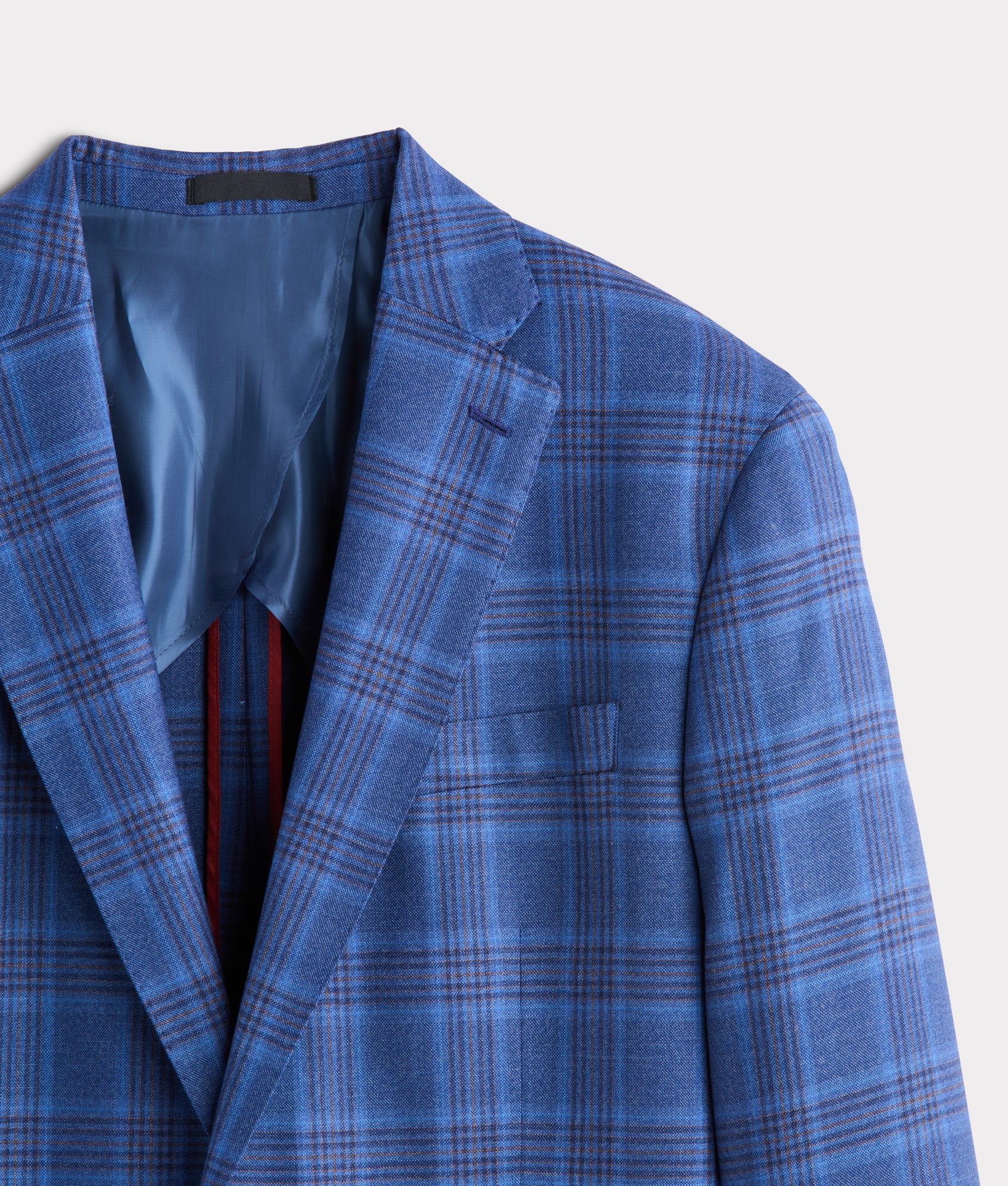 Lucchese Sport Coat :: Blue Plaid - Image 5