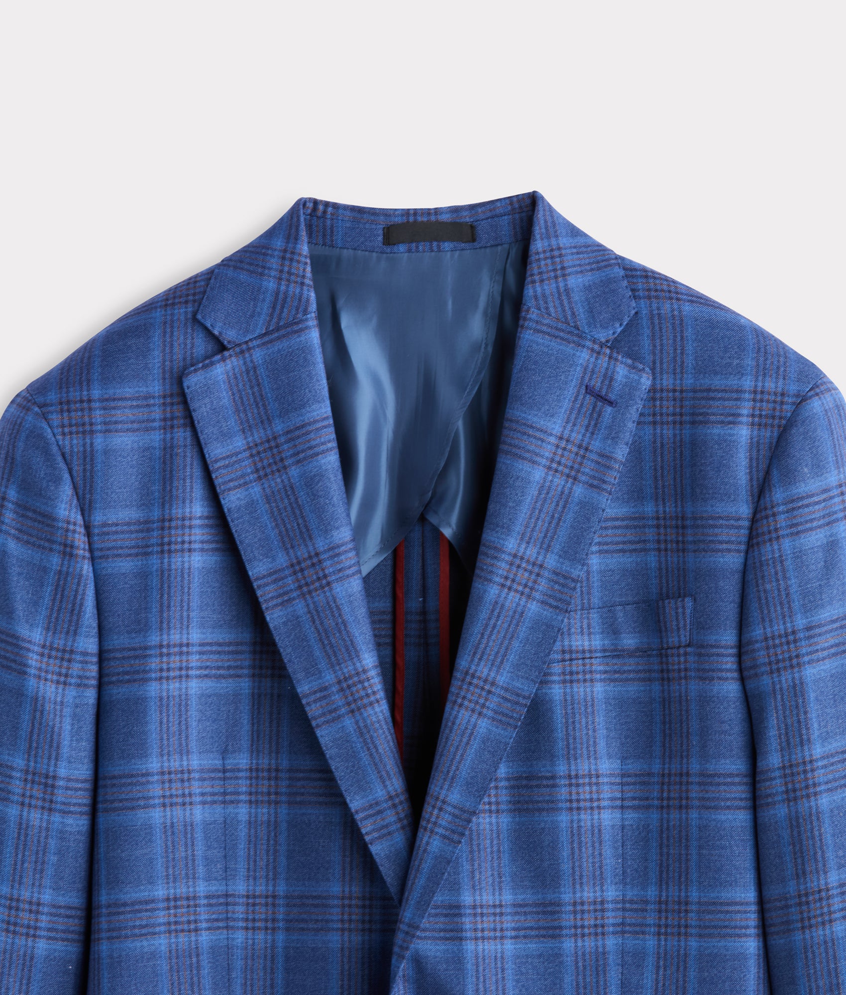 Lucchese Sport Coat :: Blue Plaid - Image 4