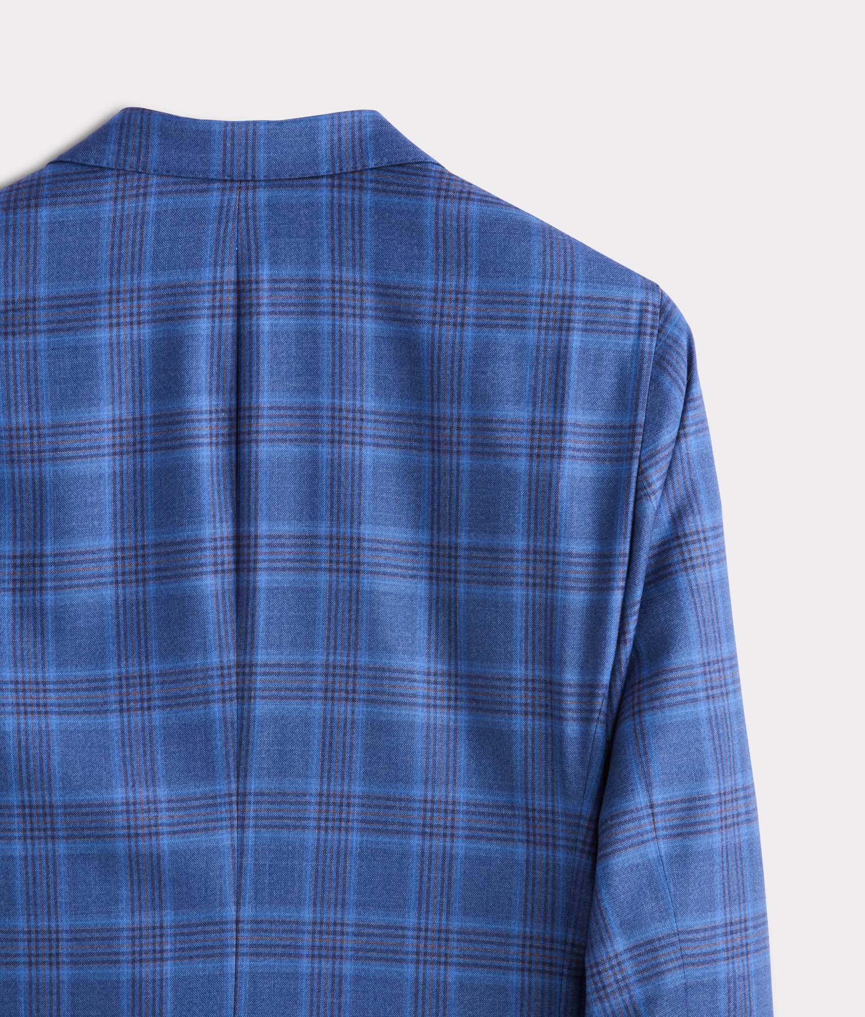 Lucchese Sport Coat :: Blue Plaid - Image 7