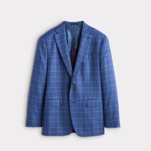 Lucchese Sport Coat :: Blue Plaid