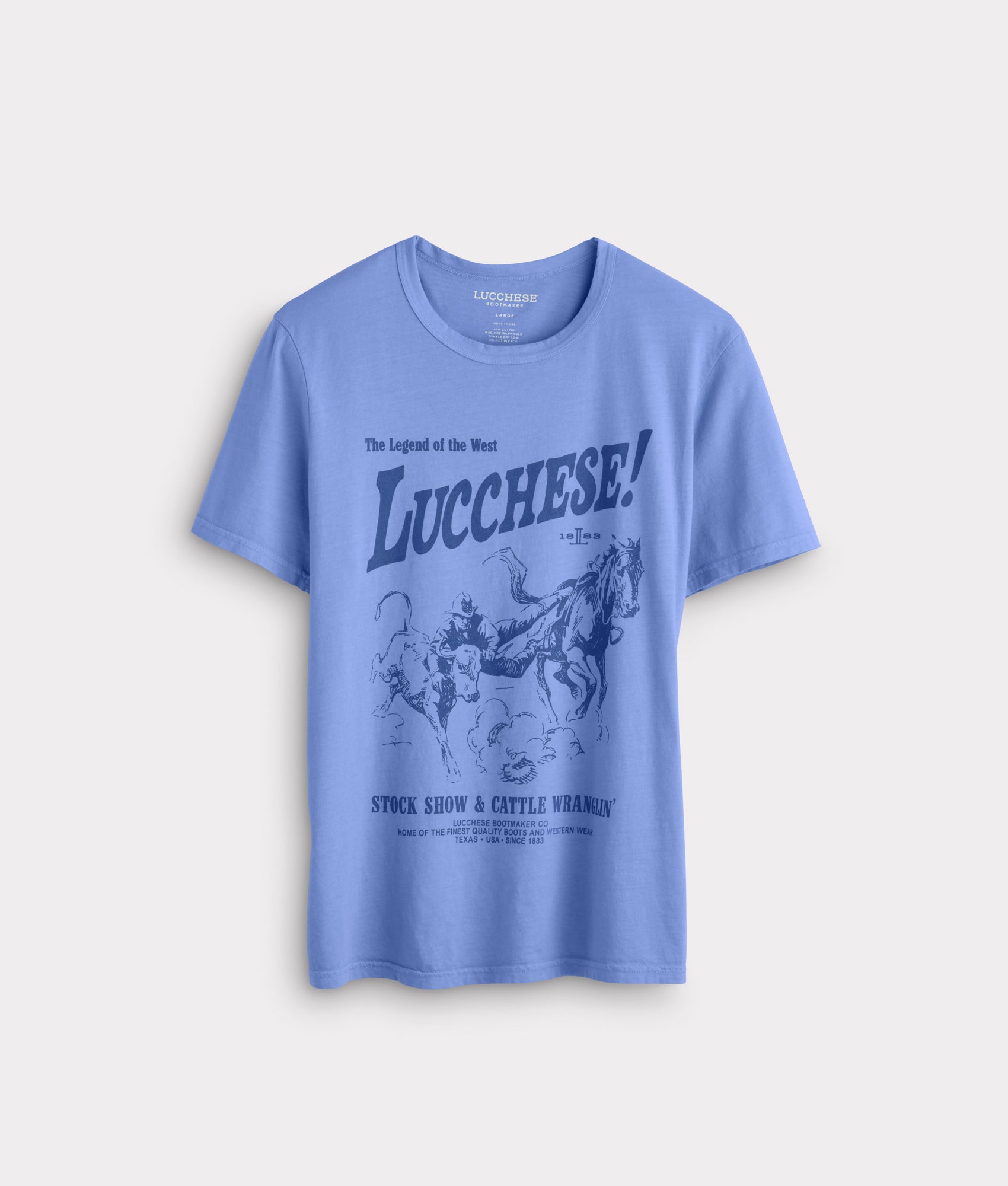 Spaghetti Western Tee :: Blue Jean
