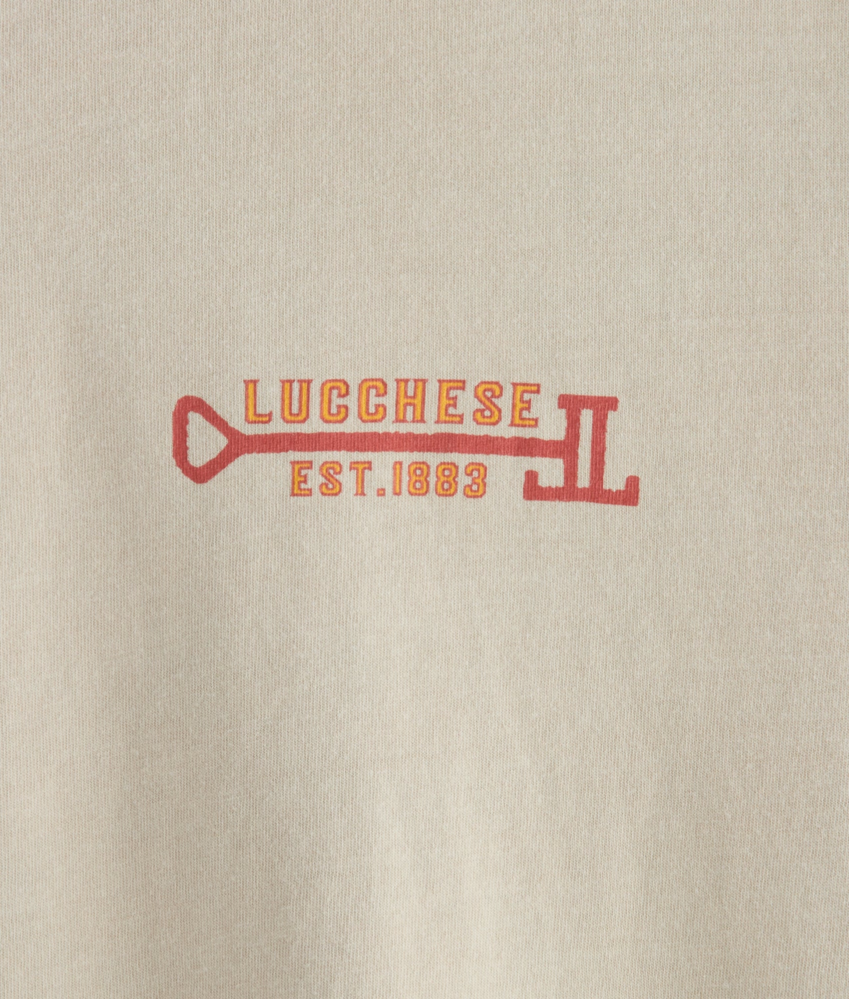 Longhorn Stamp Tee :: Sand - Image 6