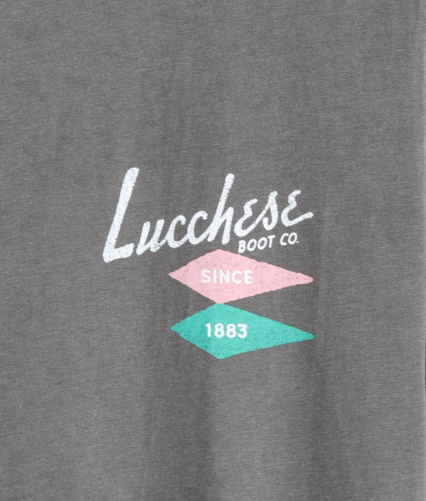 Lucchese Hotel Tee :: Slate - Image 5