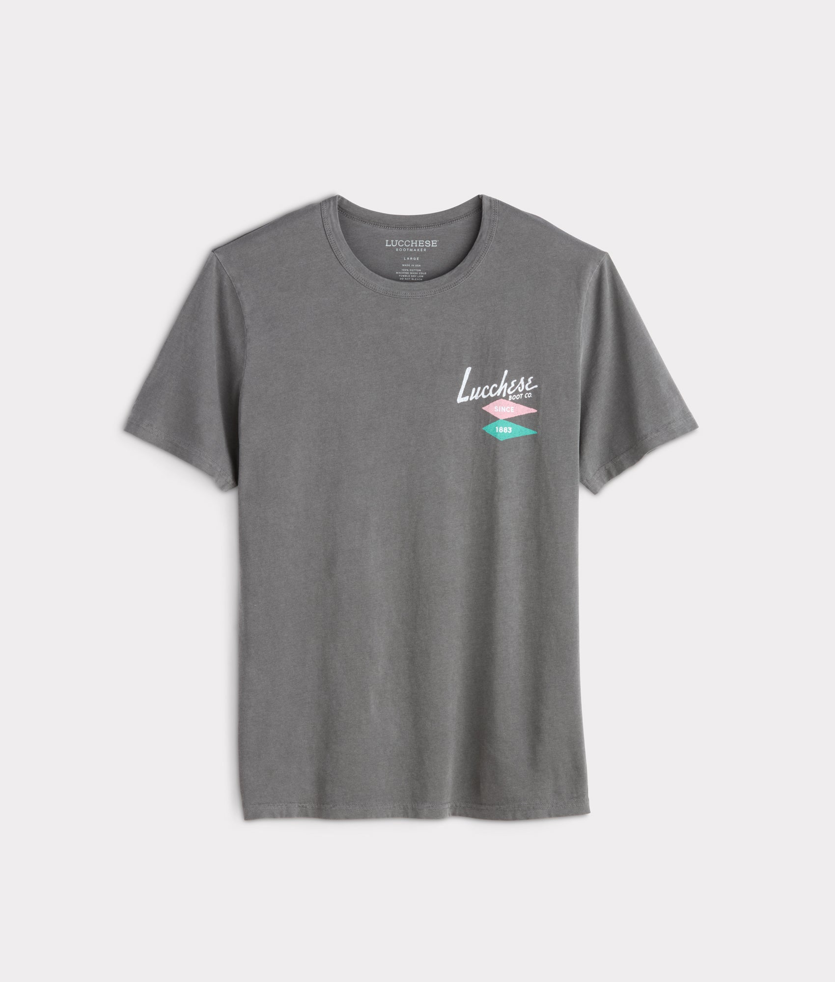 Lucchese Hotel Tee :: Slate