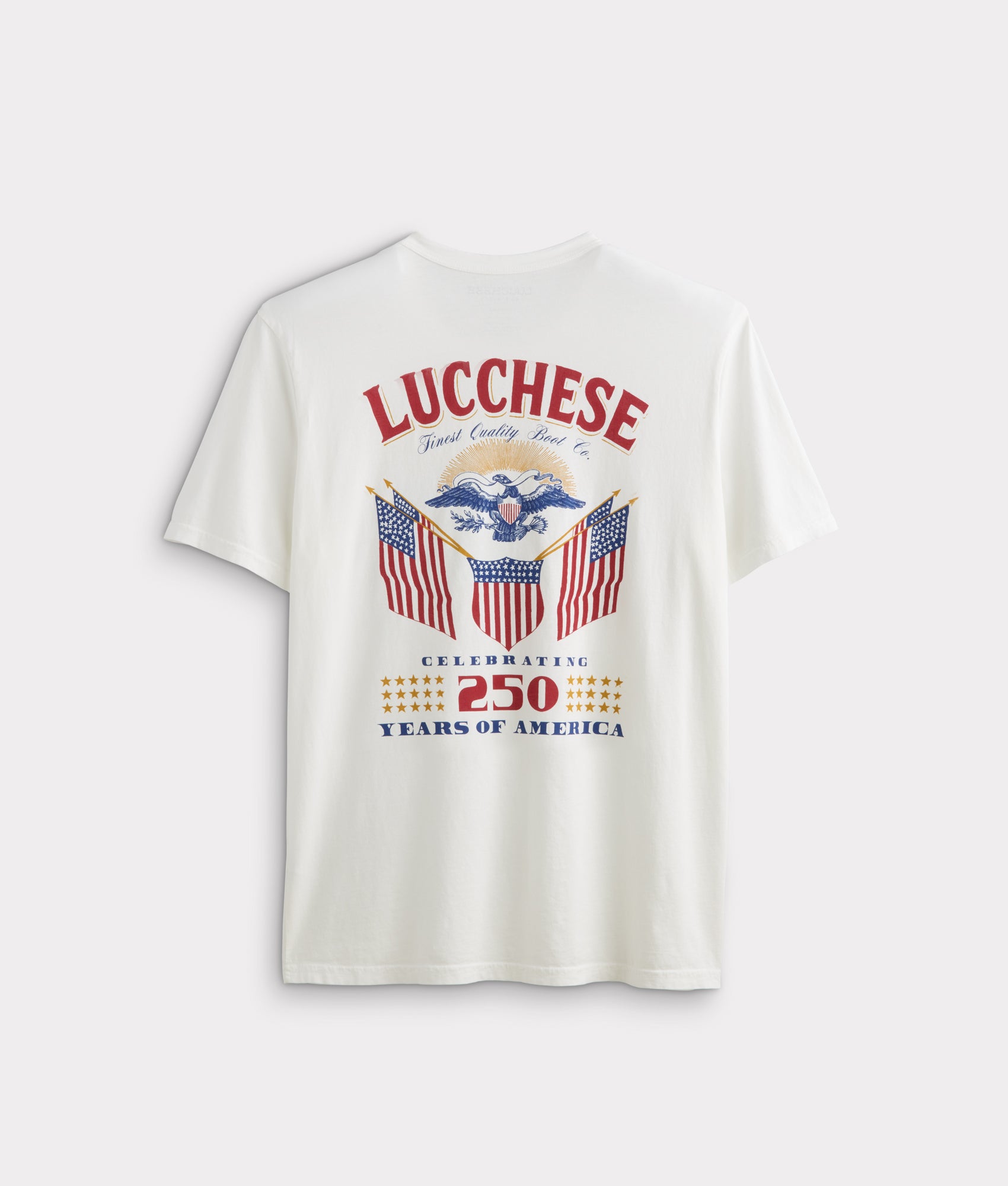 Vintage Patriot Tee :: White - Image 2