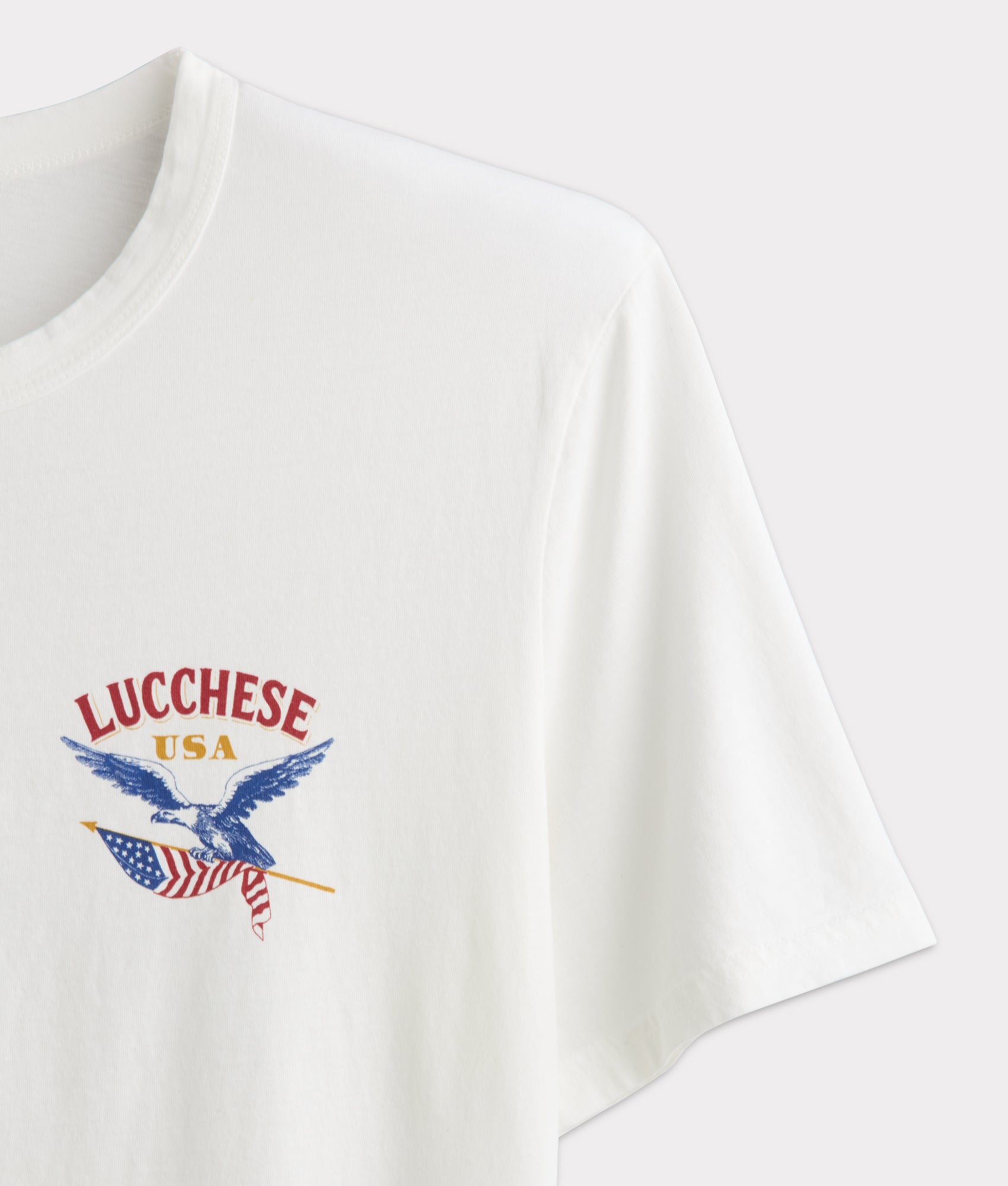 Vintage Patriot Tee :: White - Image 4