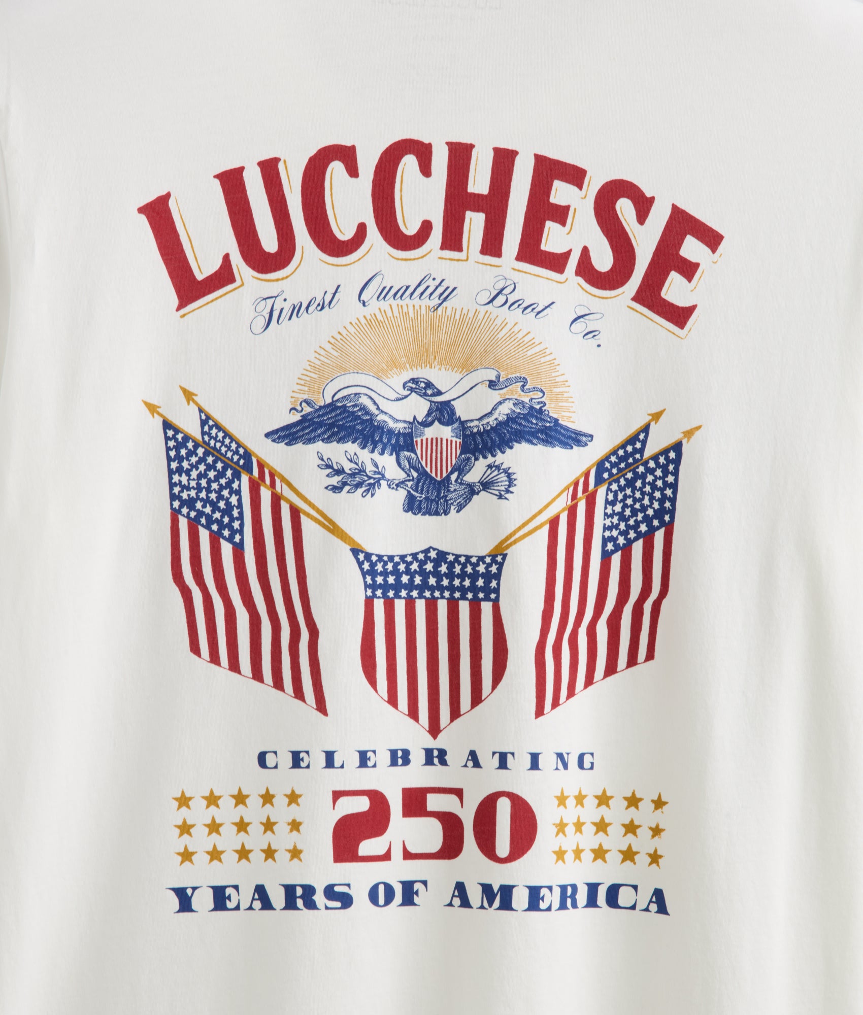 Vintage Patriot Tee :: White - Image 3