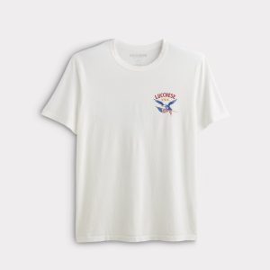Vintage Patriot Tee :: White