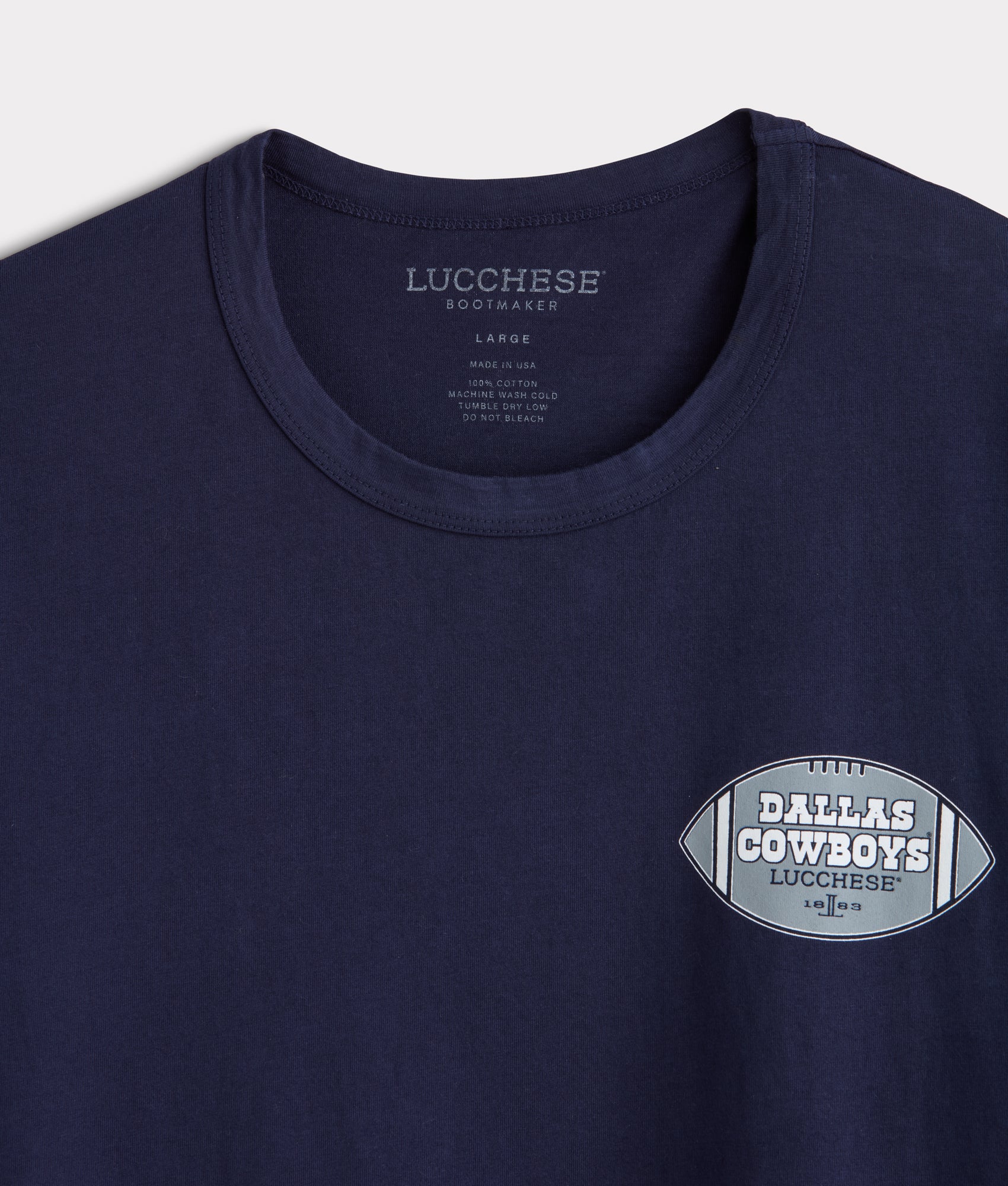 Cowboy Joe Tee :: Navy - Image 6
