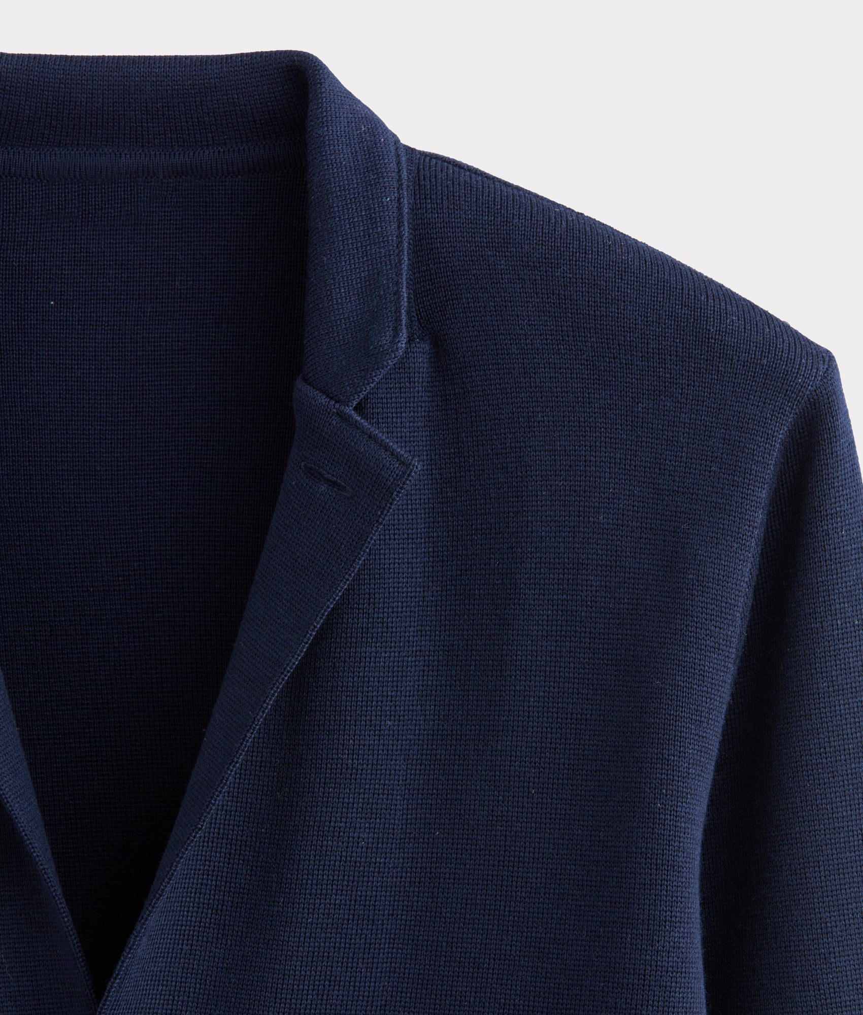 Cole Sweater Jacket :: Navy - Image 2
