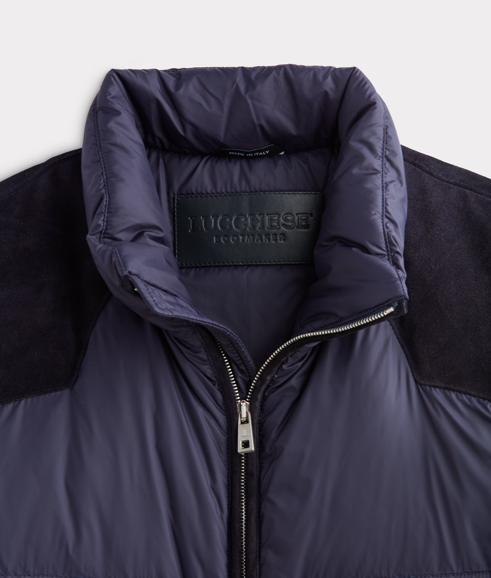Vaquero Puffer Vest :: Navy - Image 4