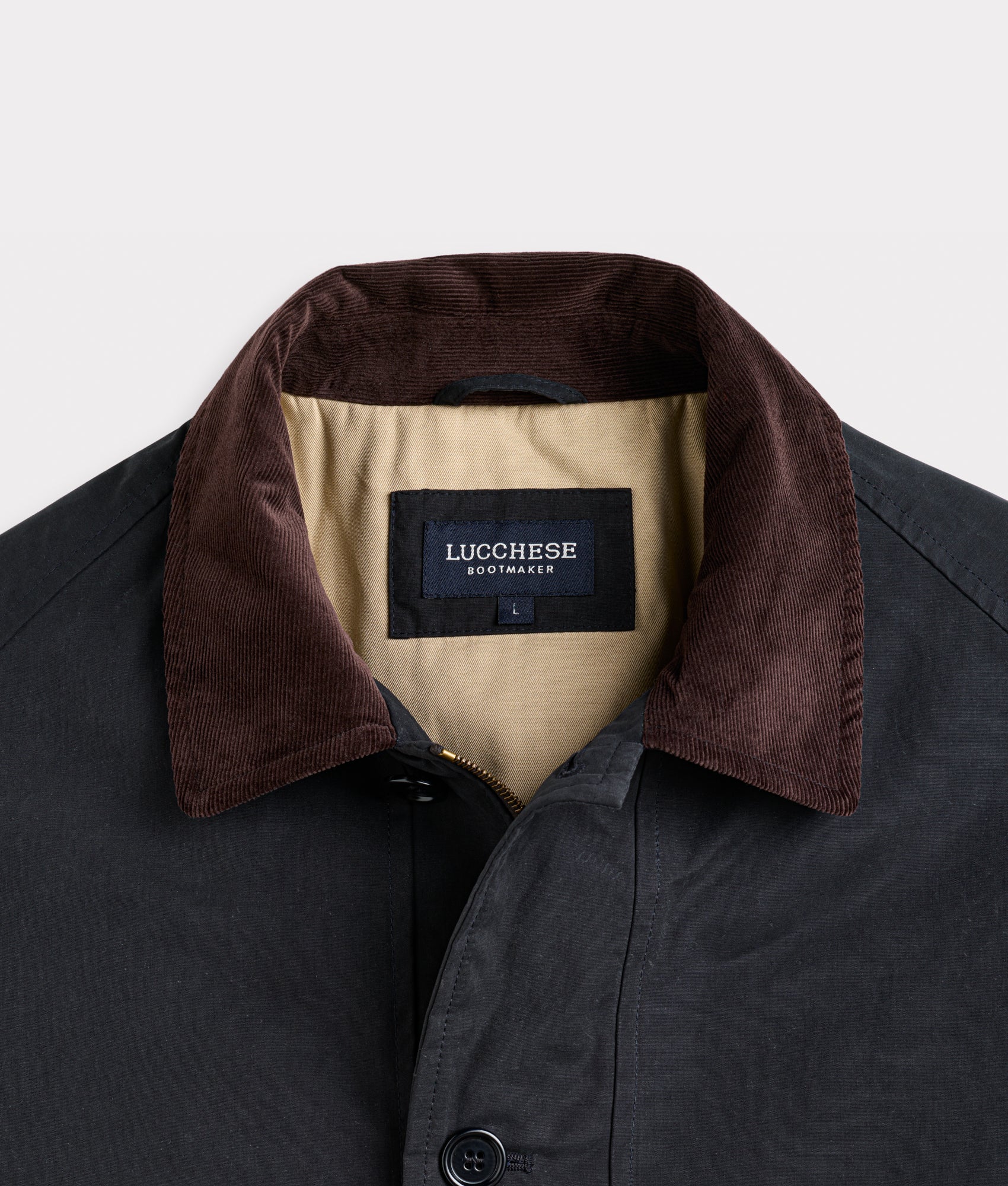 William Peach Cotton Jacket :: Navy - Image 4