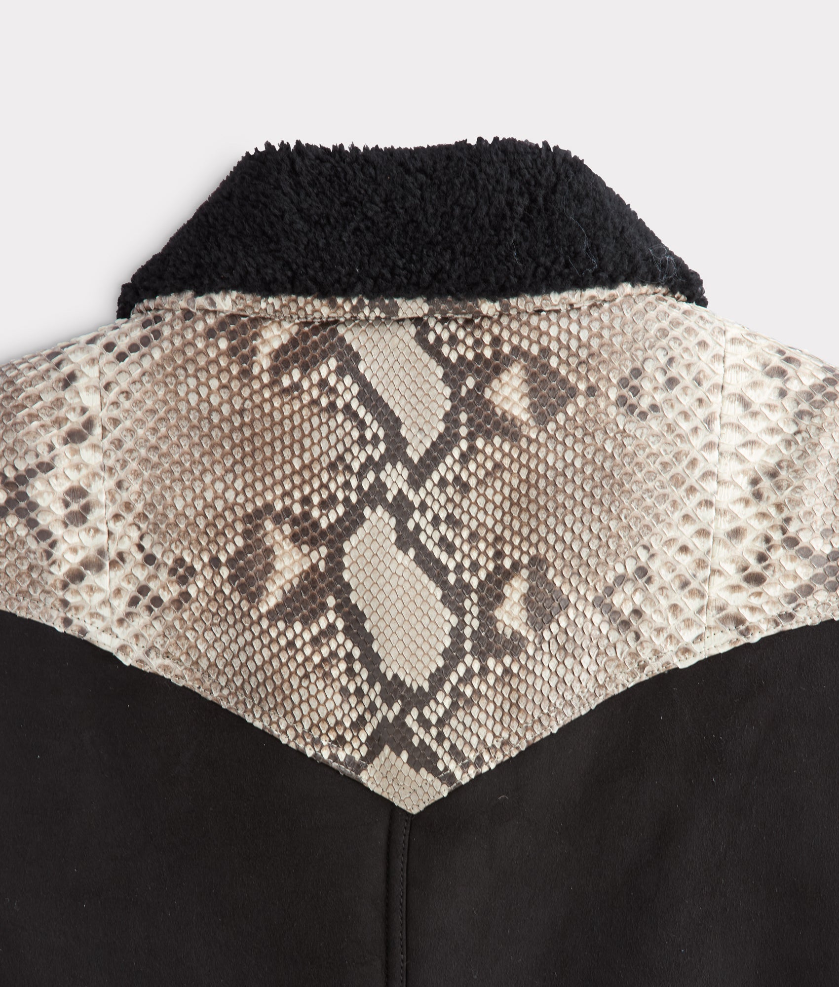 Dustin Exotic Vest :: Charcoal - Image 3