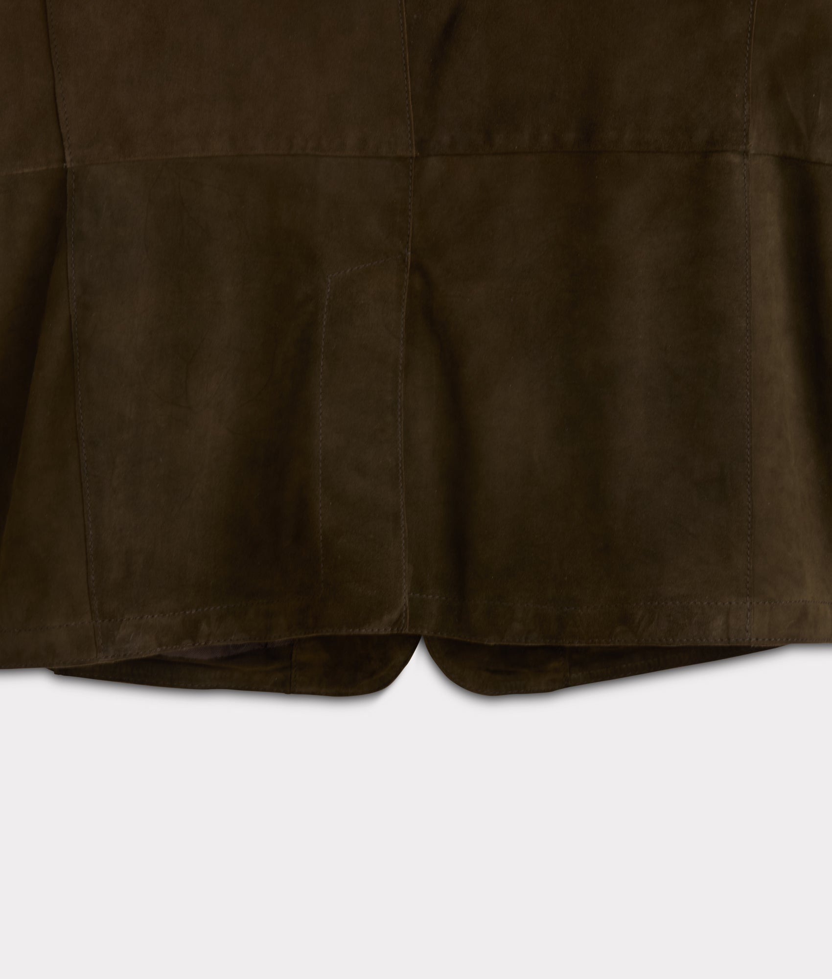 Hogan Suede Blazer :: Olive - Image 9