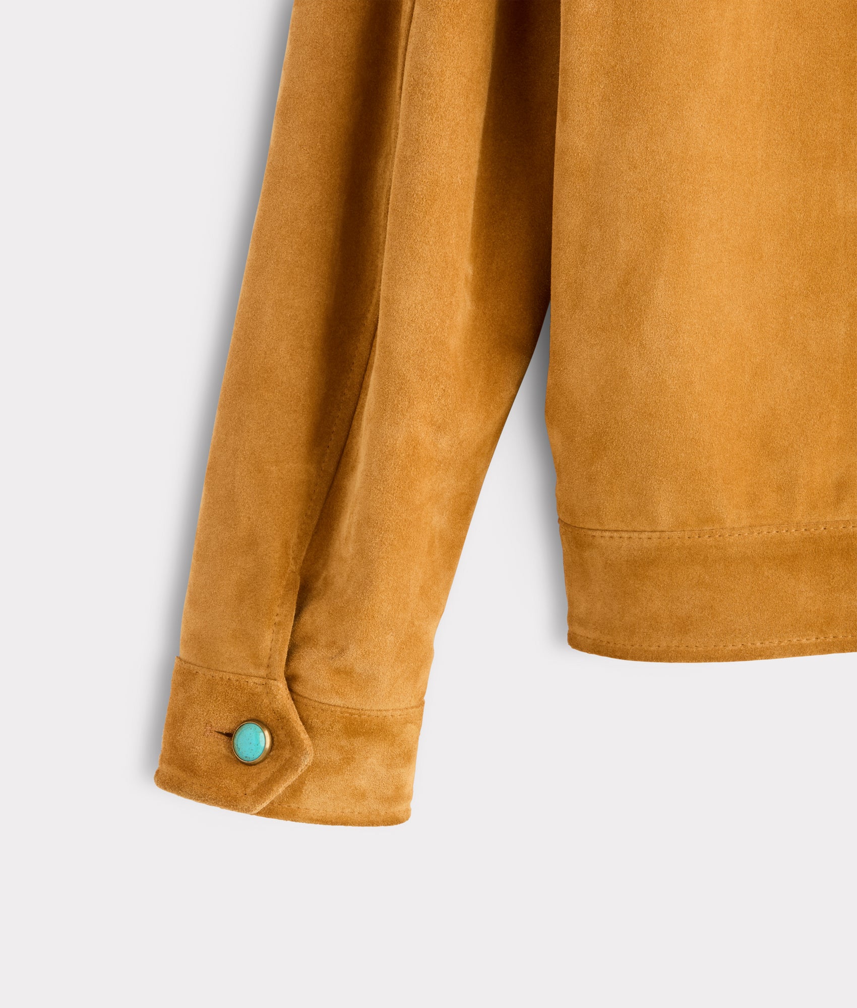 Dasan Suede Jacket :: Mustard Tan - Image 10