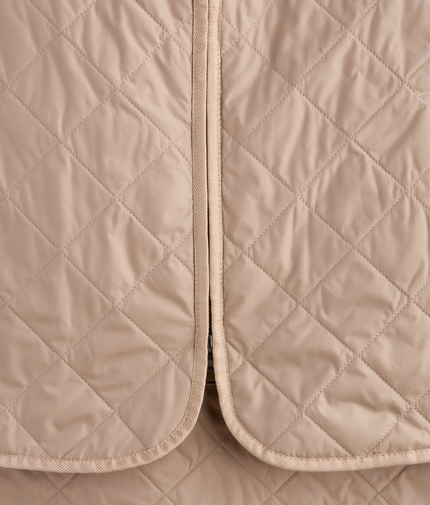 Jameson Quilted Vest :: Khaki - Image 6
