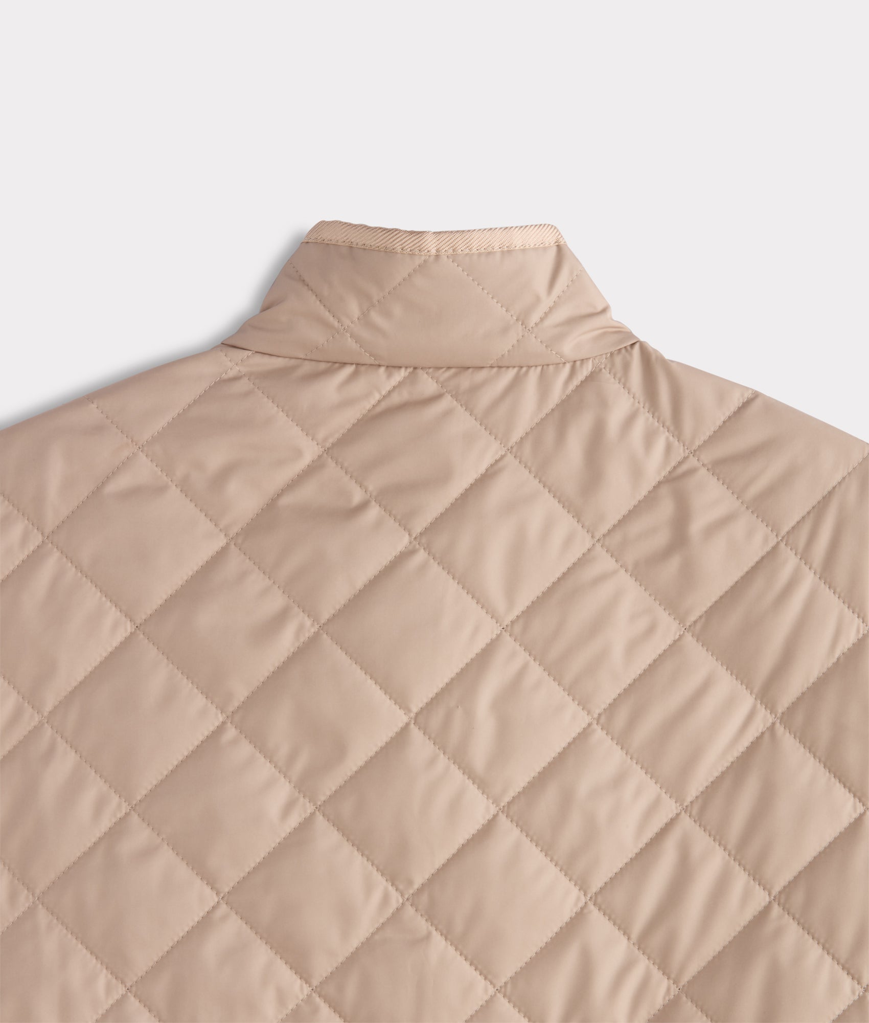 Jameson Quilted Vest :: Khaki - Image 8