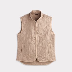 Jameson Quilted Vest :: Khaki
