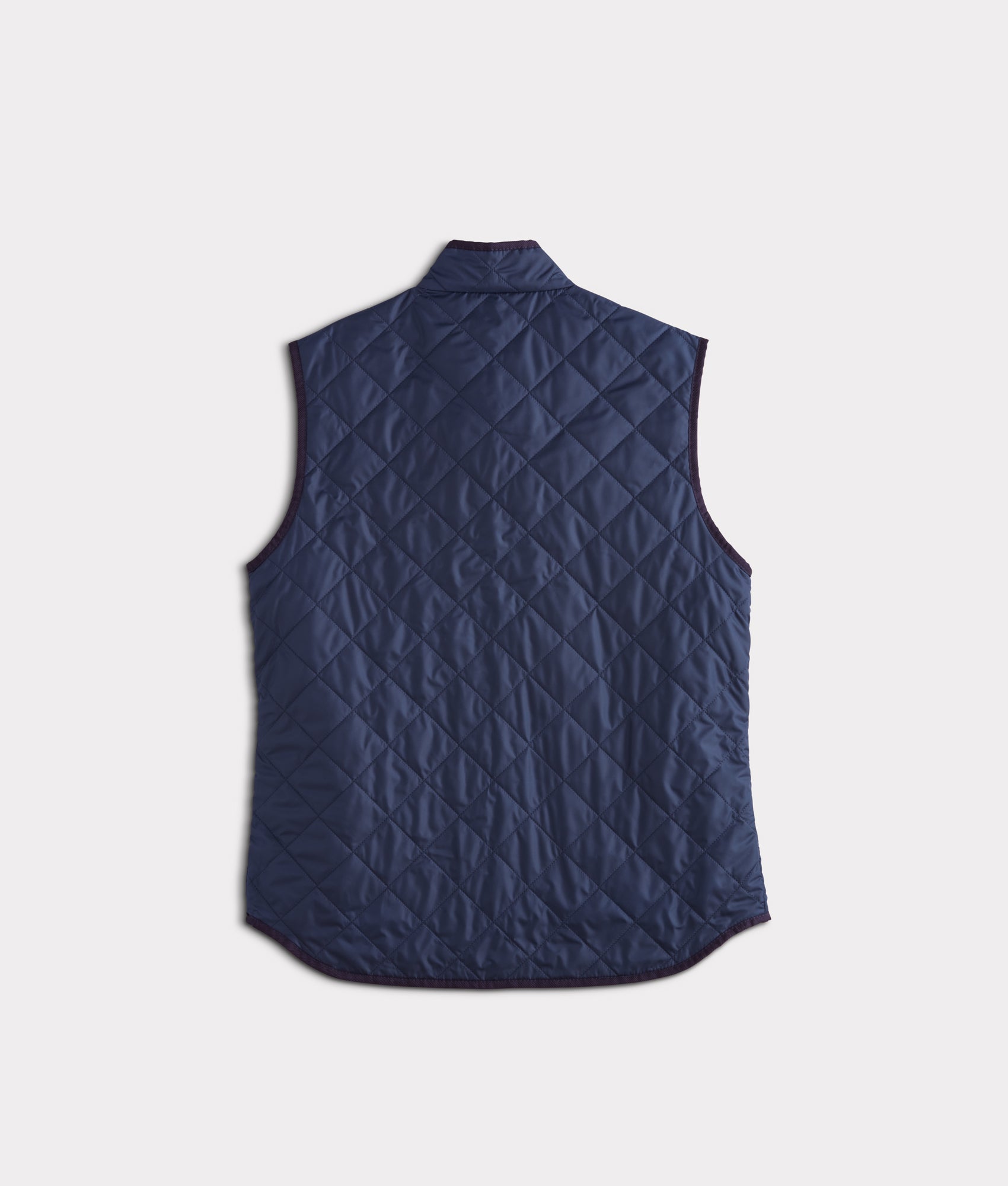 Jameson Quilted Vest :: Navy - Image 3
