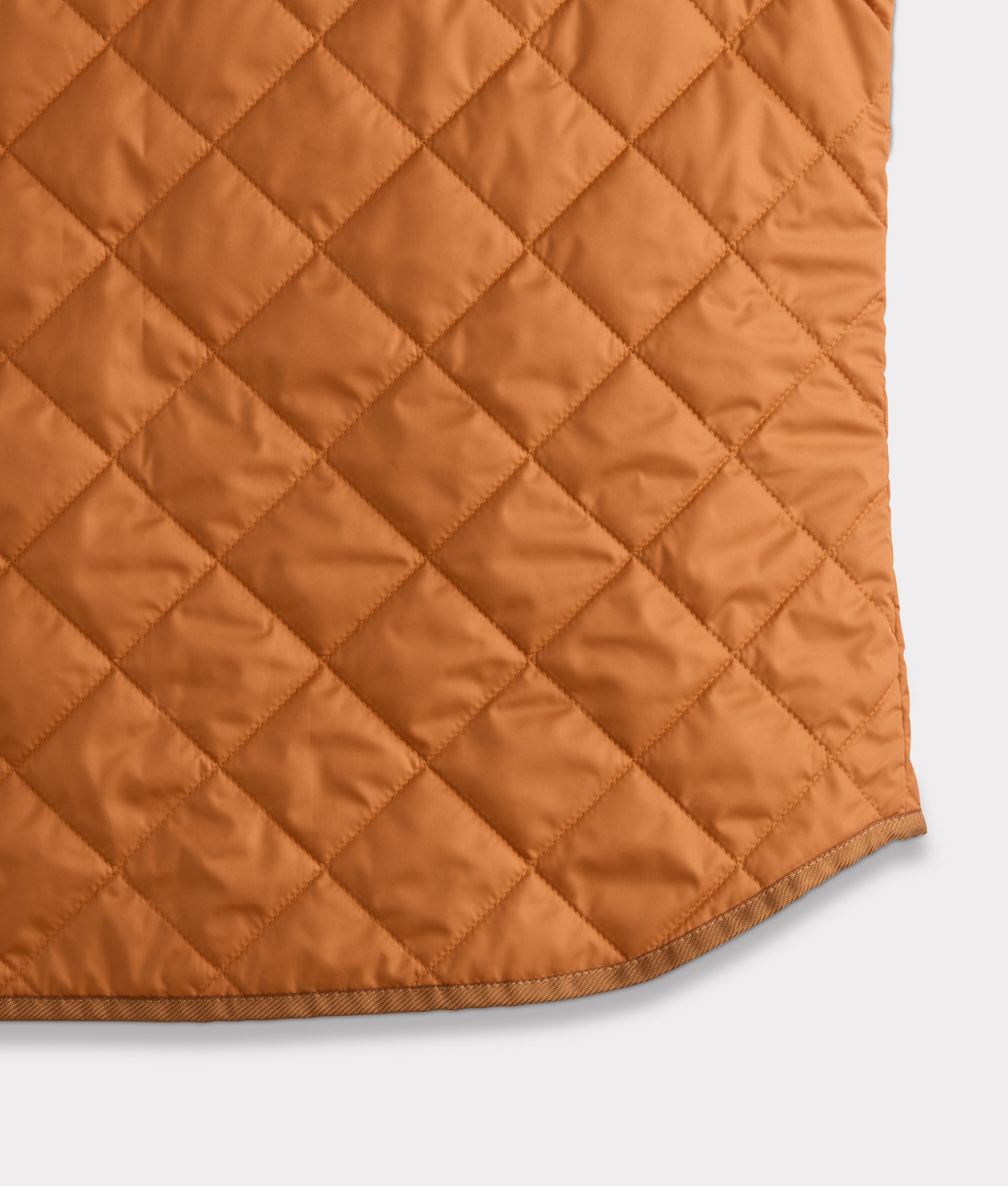 Jameson Quilted Vest :: Orange - Image 13