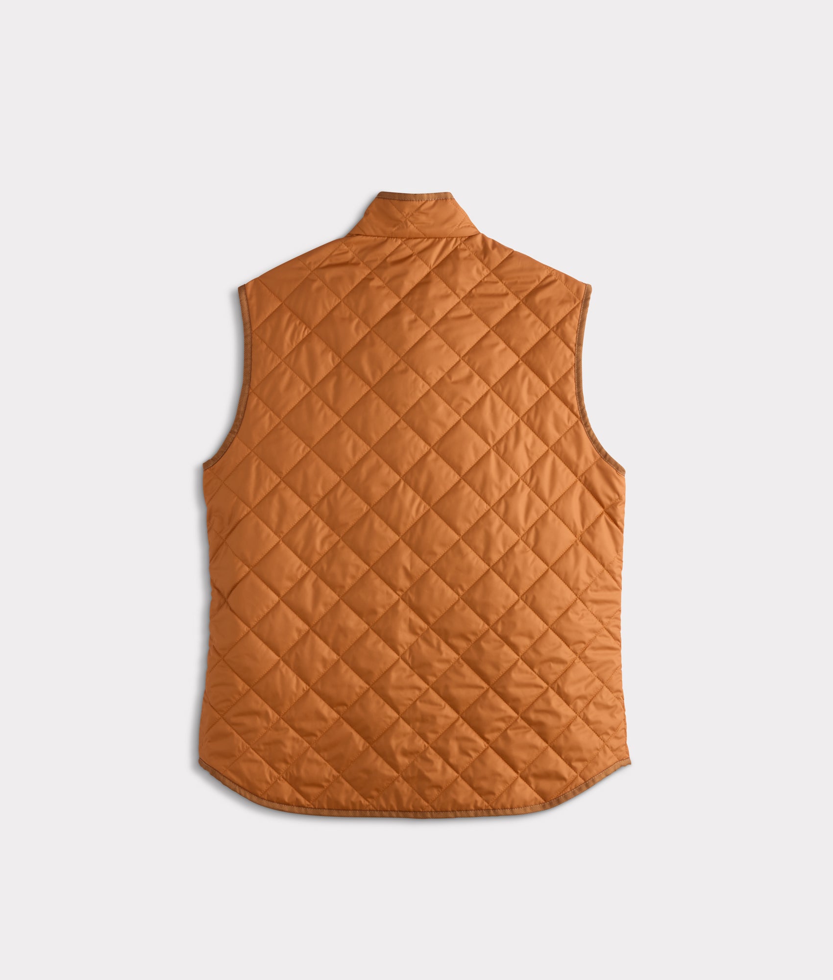 Jameson Quilted Vest :: Orange - Image 3