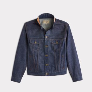 Vernon Hand-Tooled Denim Jacket :: River