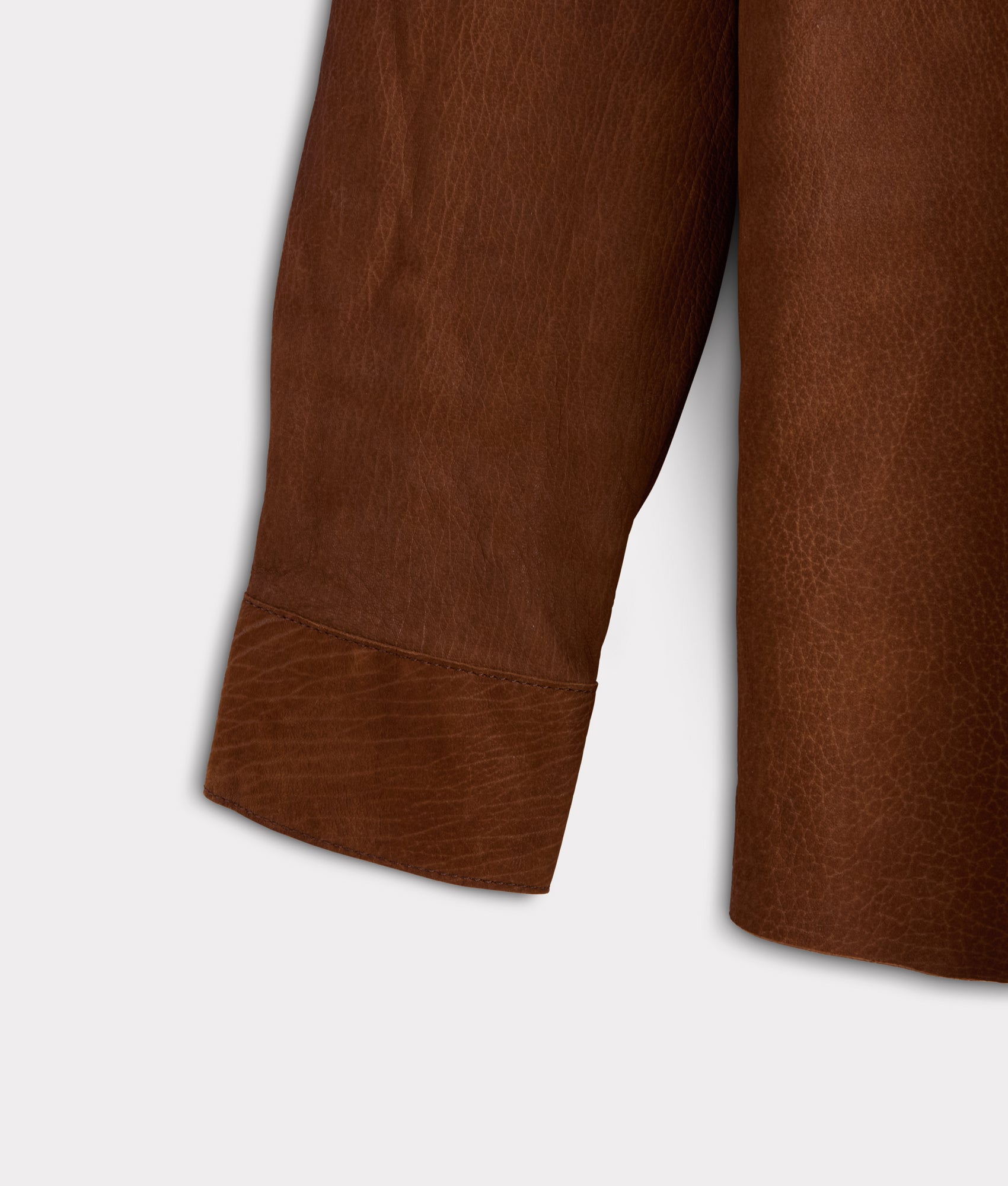 Winston Textured Shacket :: Brown - Image 4