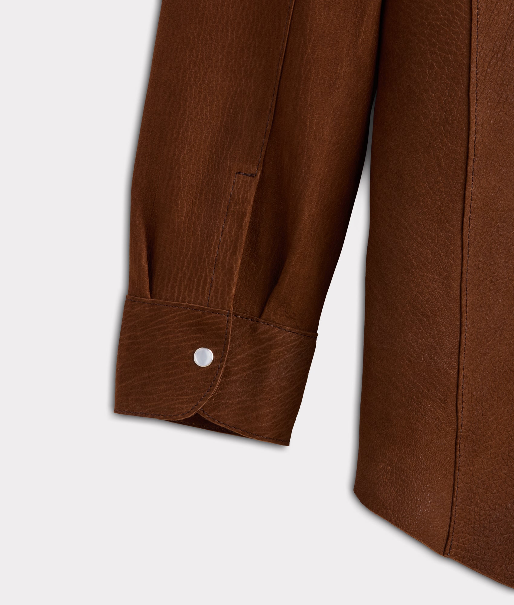Winston Textured Shacket :: Brown - Image 7