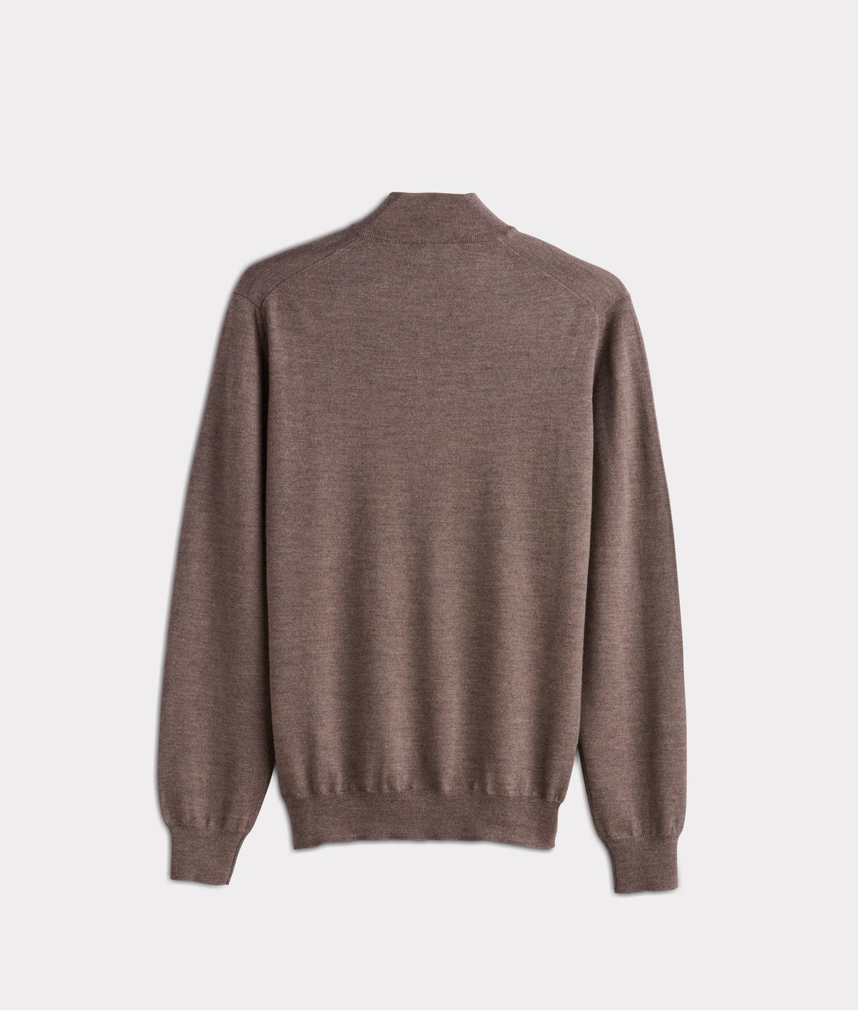 Timothy Quarter Zip :: Brown - Image 3