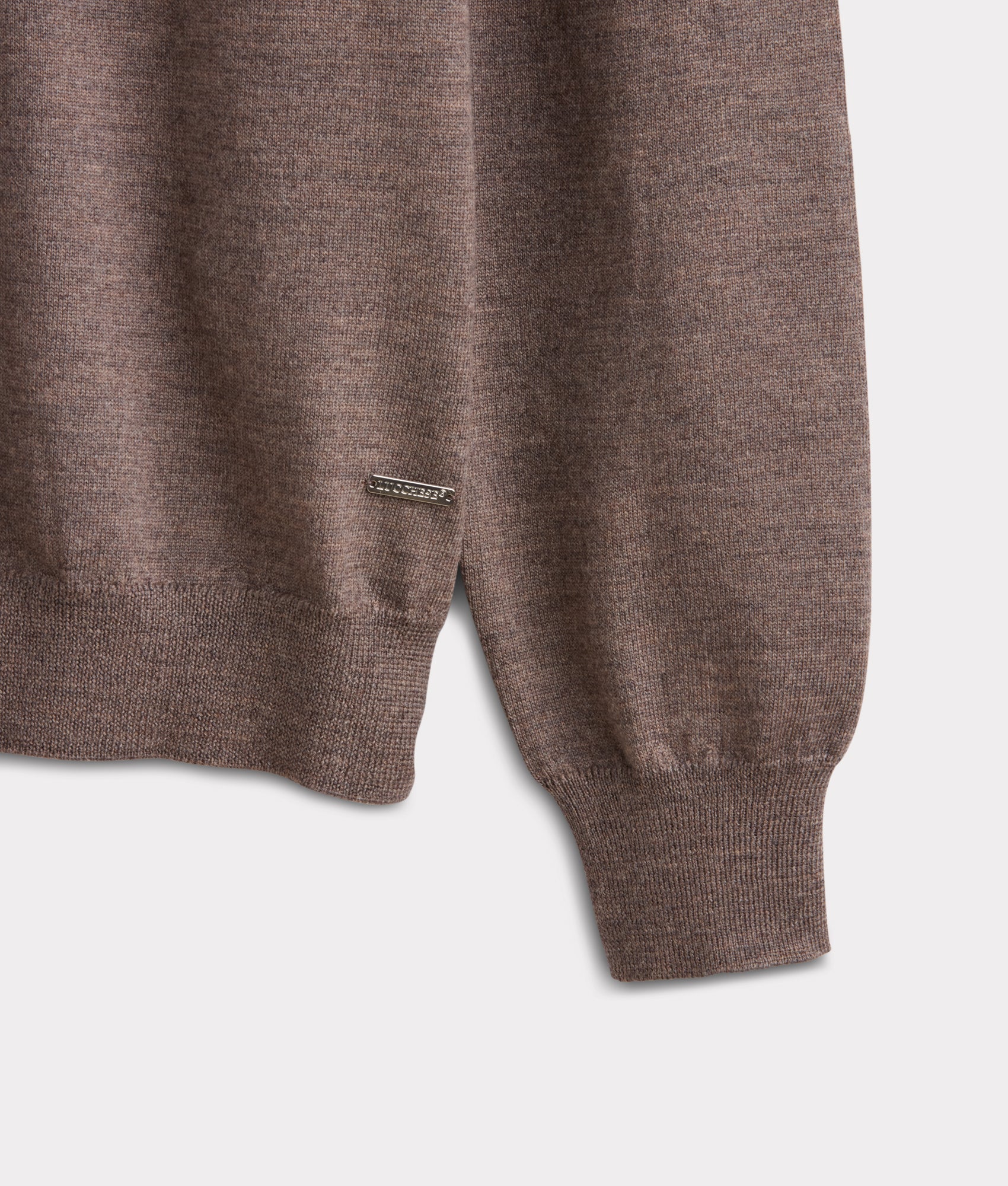 Timothy Quarter Zip :: Brown - Image 4