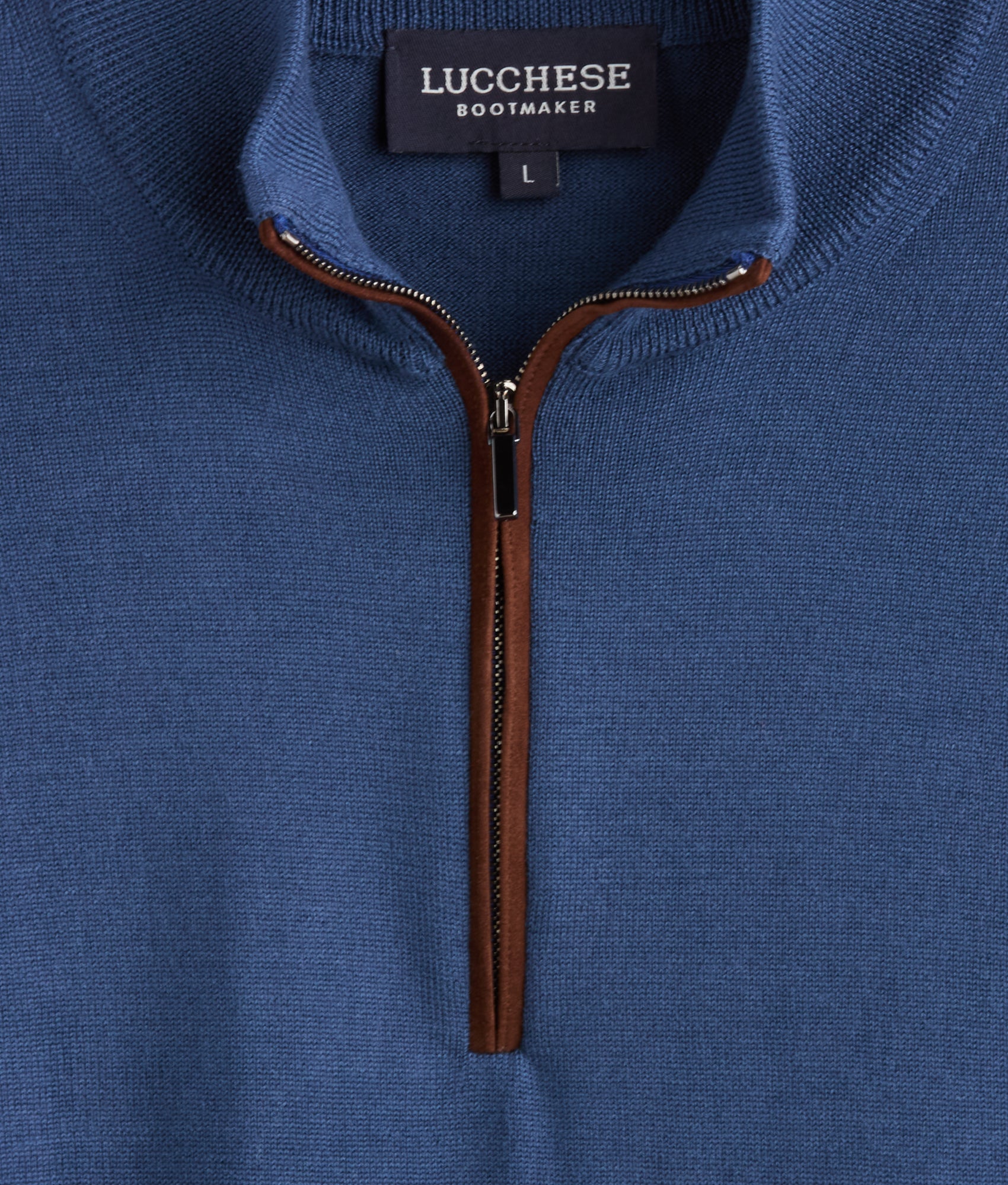 Timothy Quarter Zip :: Navy - Image 6
