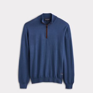 Timothy Quarter Zip :: Navy