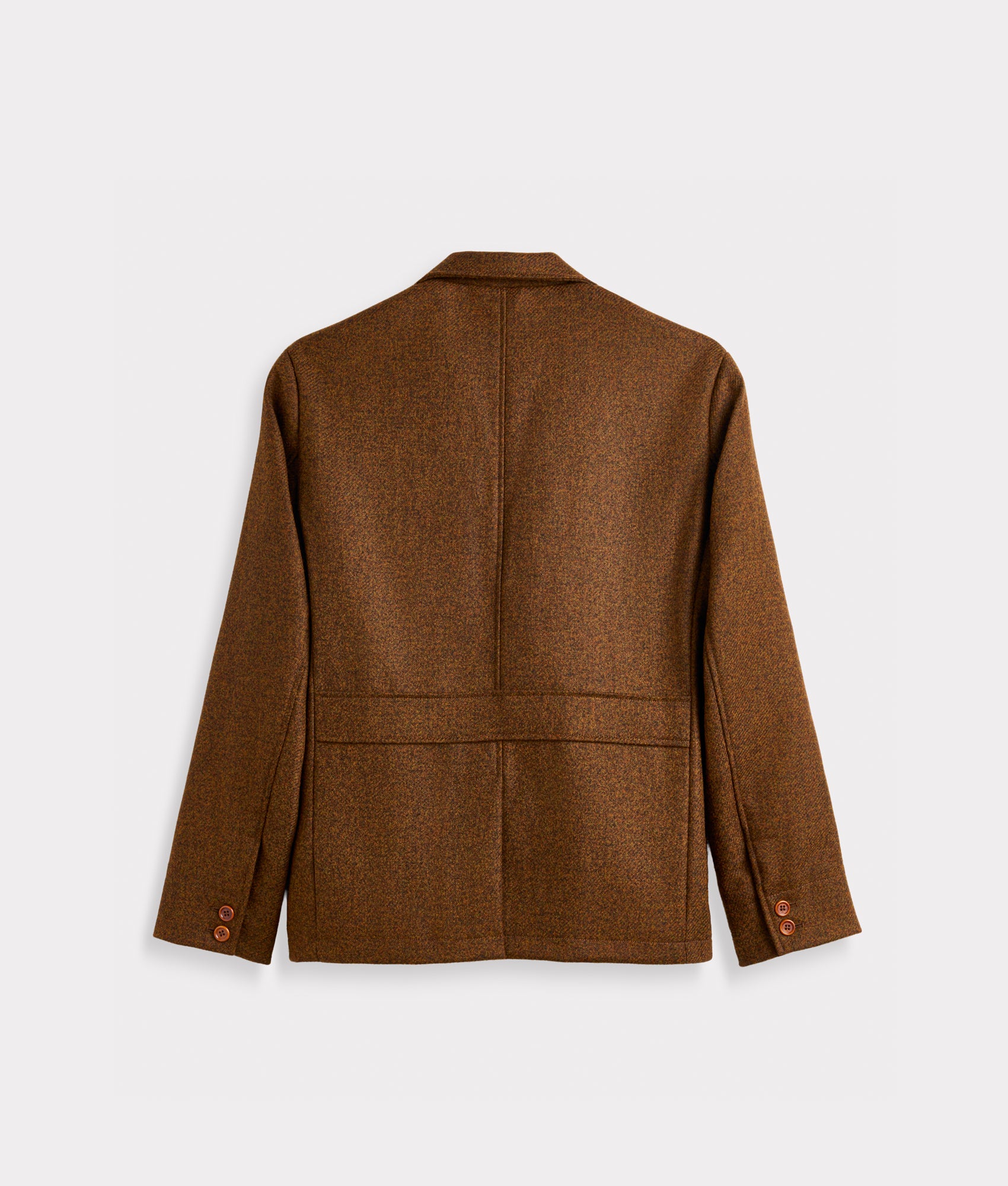 Andrew Shetland Wool Jacket :: Brown - Image 2