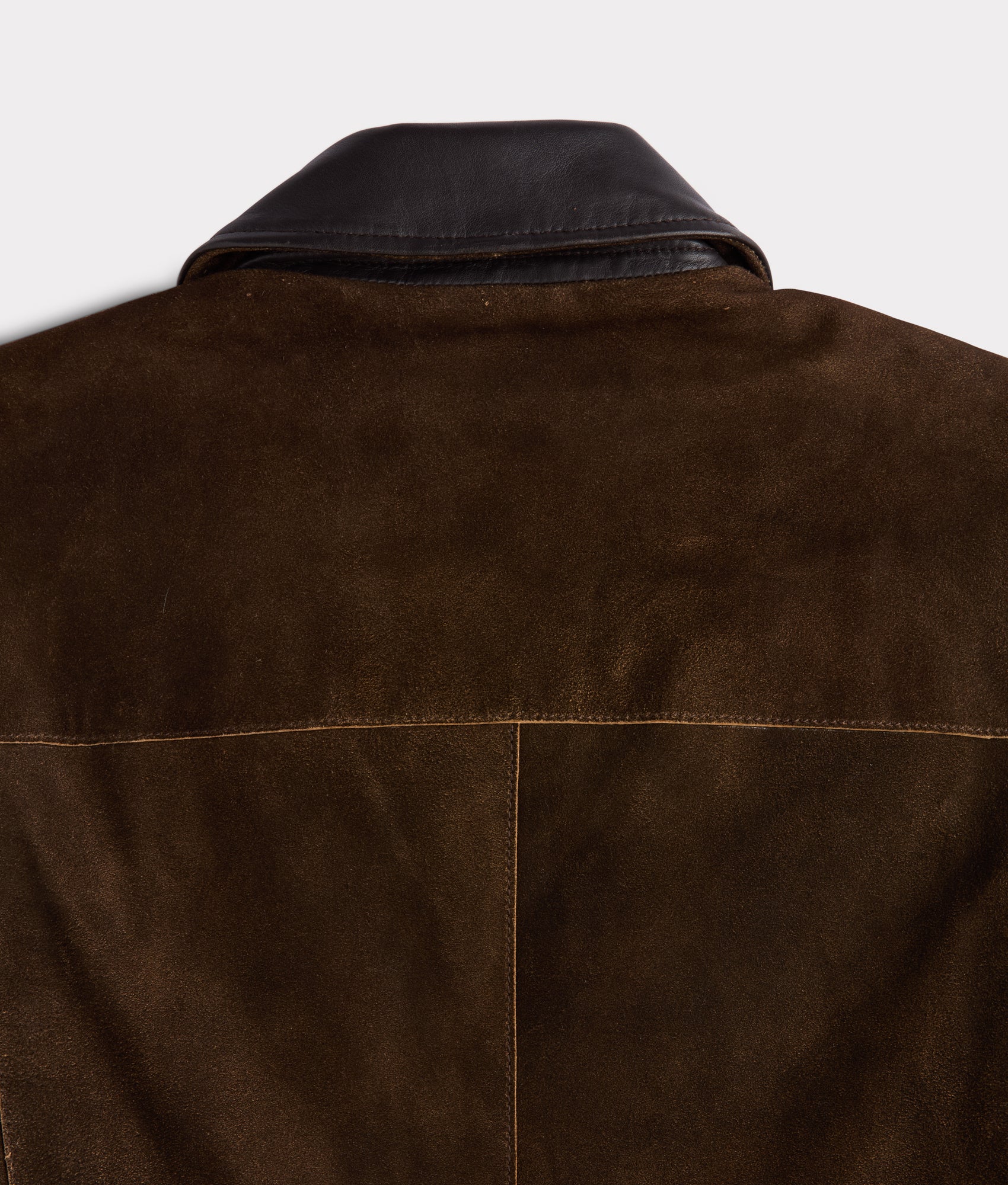 Walker Jacket With Leather Collar :: Brown - Image 11