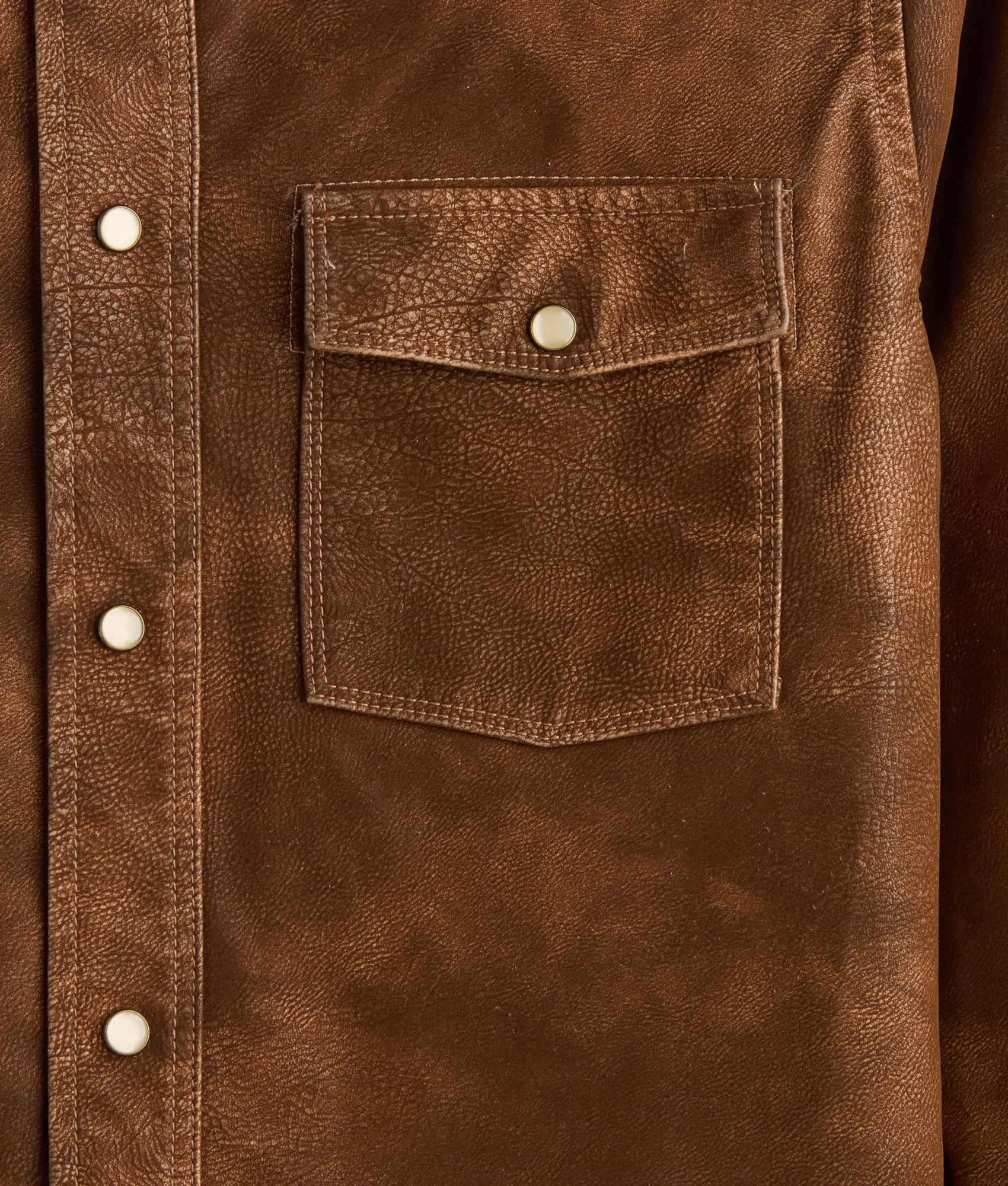 Tucker Roper Shirt :: Light Brown - Image 5