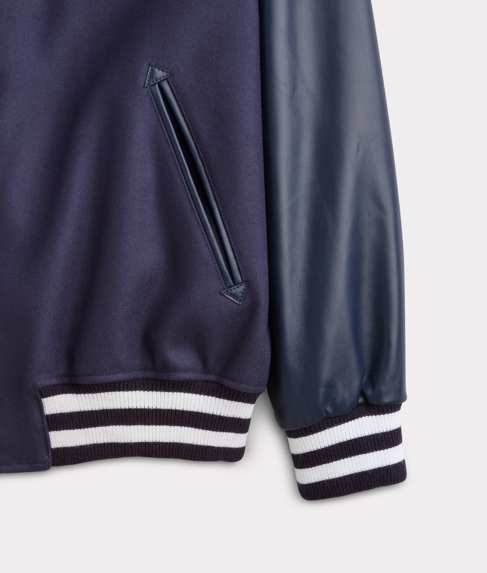 Lucchese x Dallas Cowboys Varsity Jacket :: Navy - Image 4