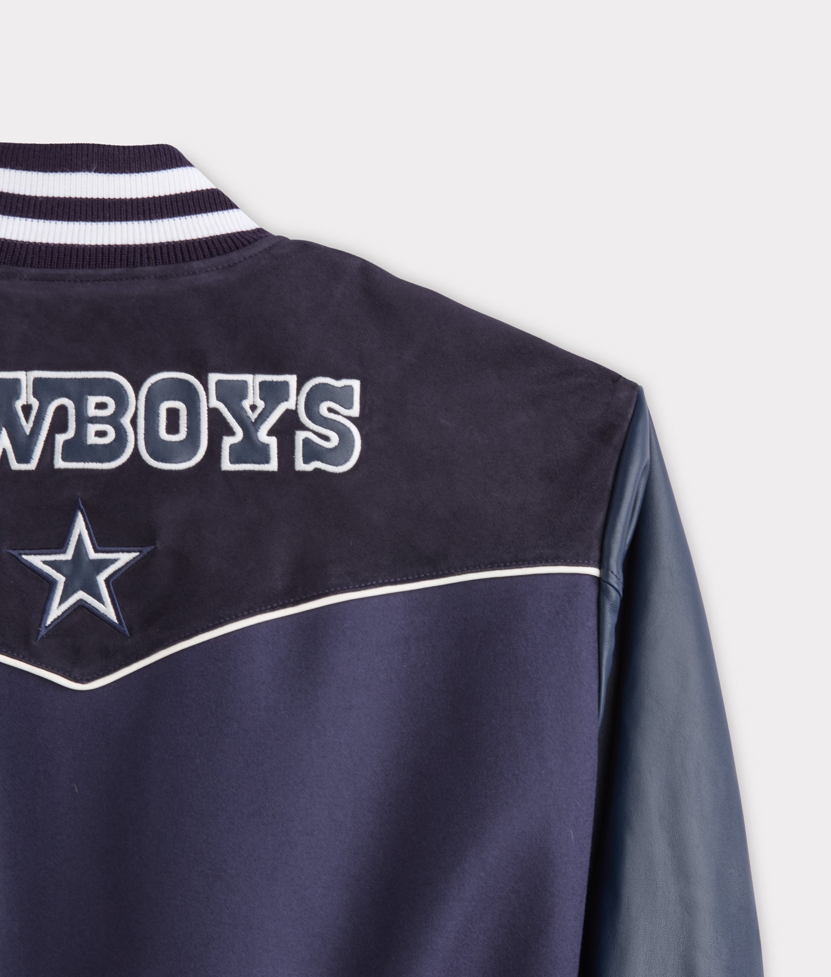 Lucchese x Dallas Cowboys Varsity Jacket :: Navy - Image 10
