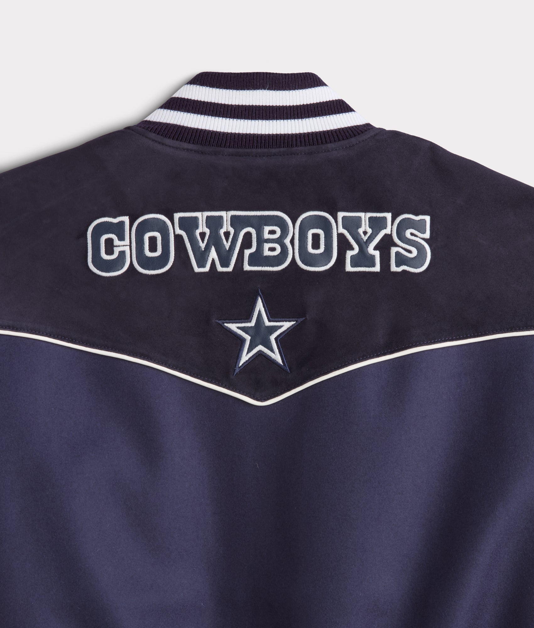 Lucchese x Dallas Cowboys Varsity Jacket :: Navy - Image 11