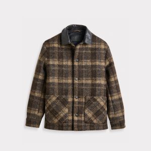 Douglas Plaid Wool Coat :: Multi