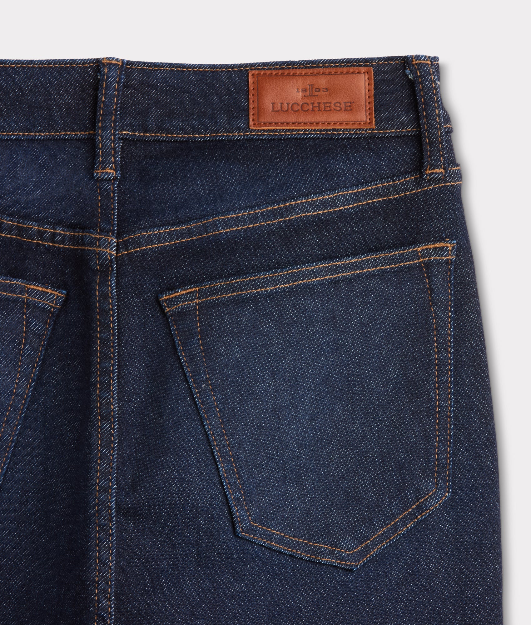 Liberty High-Rise Bootcut Jean :: Dark Denim - Image 7