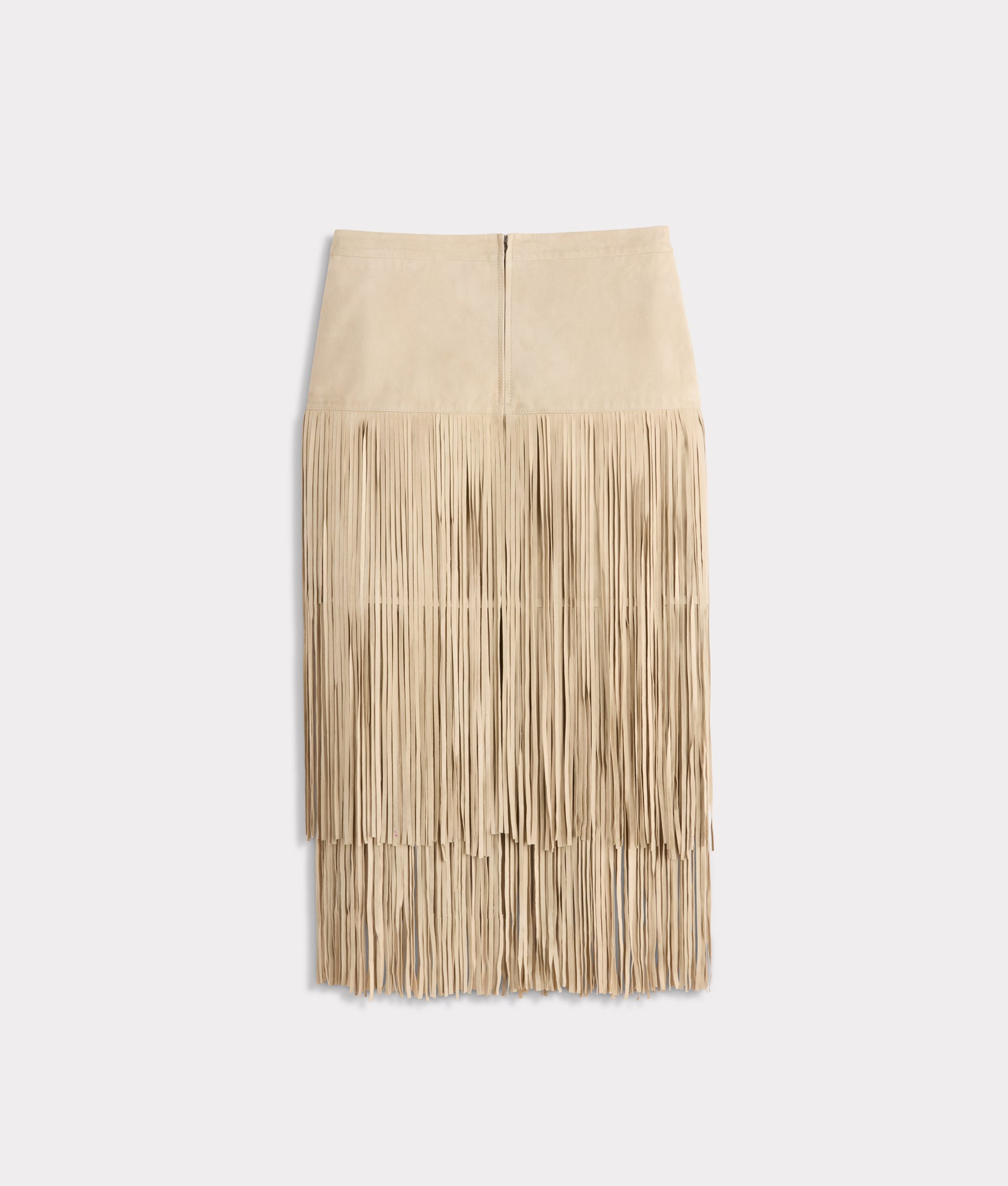 Rhiannon Fringe Skirt :: Bone - Image 3