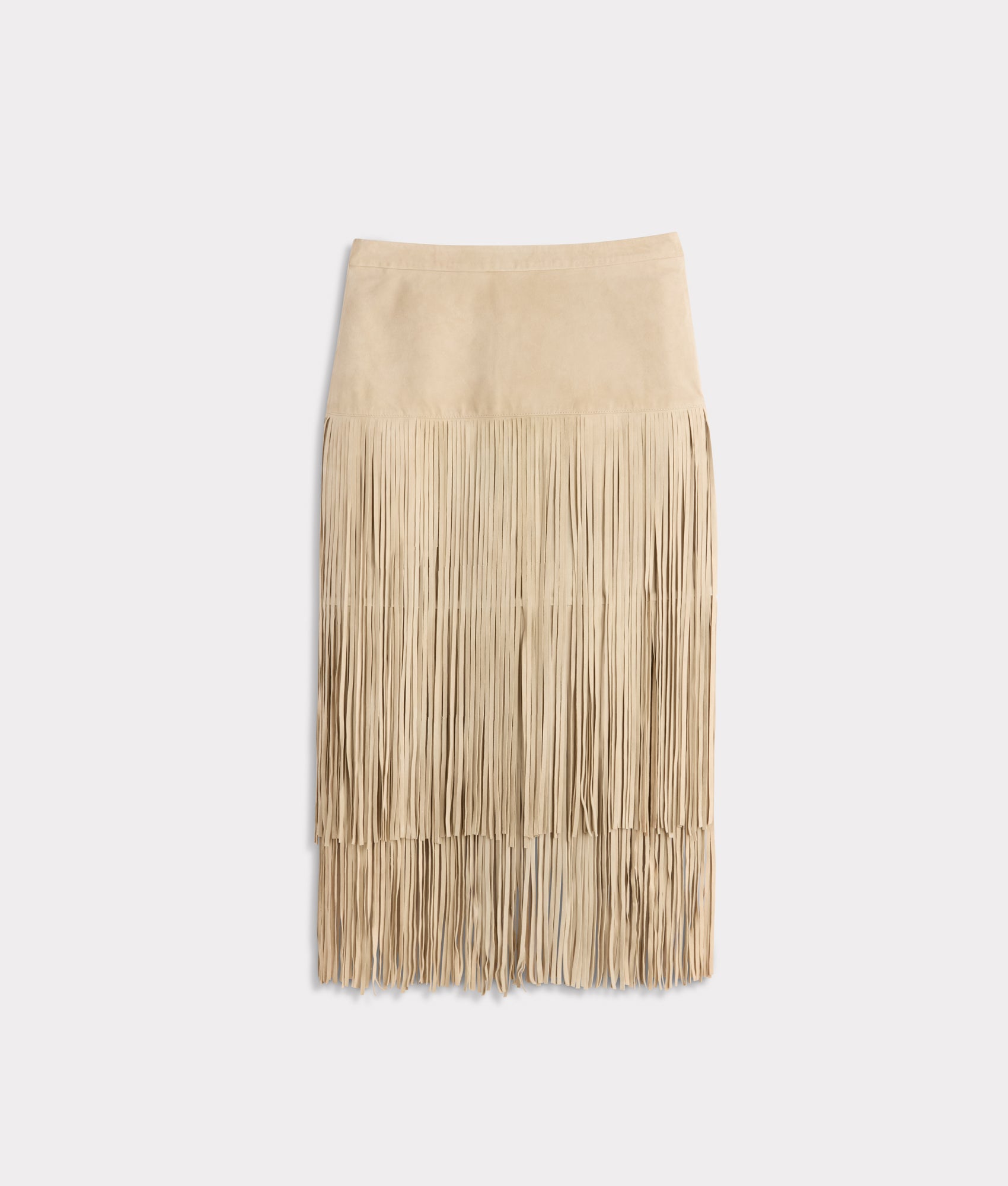 Rhiannon Fringe Skirt :: Bone