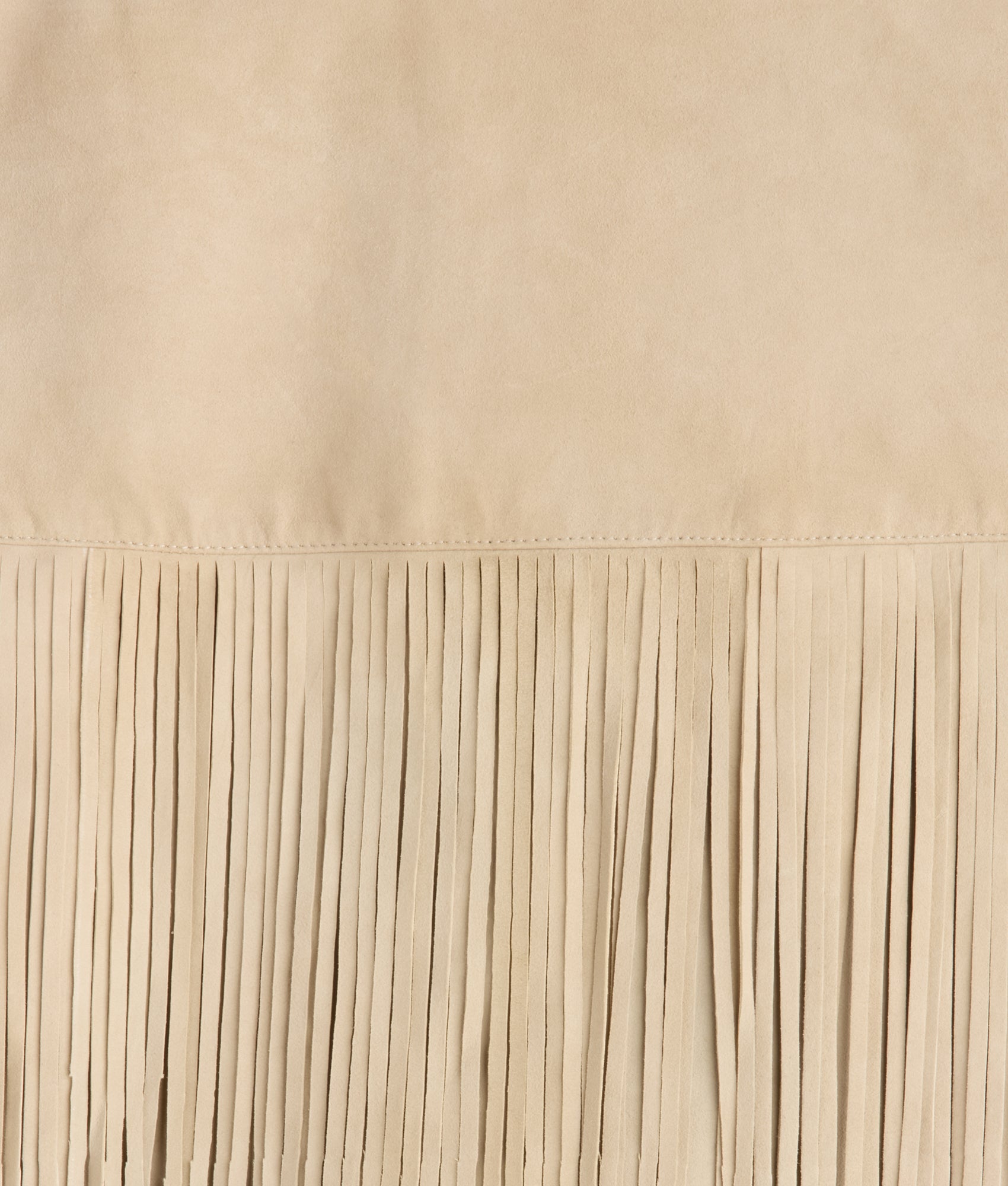 Rhiannon Fringe Skirt :: Bone - Image 5