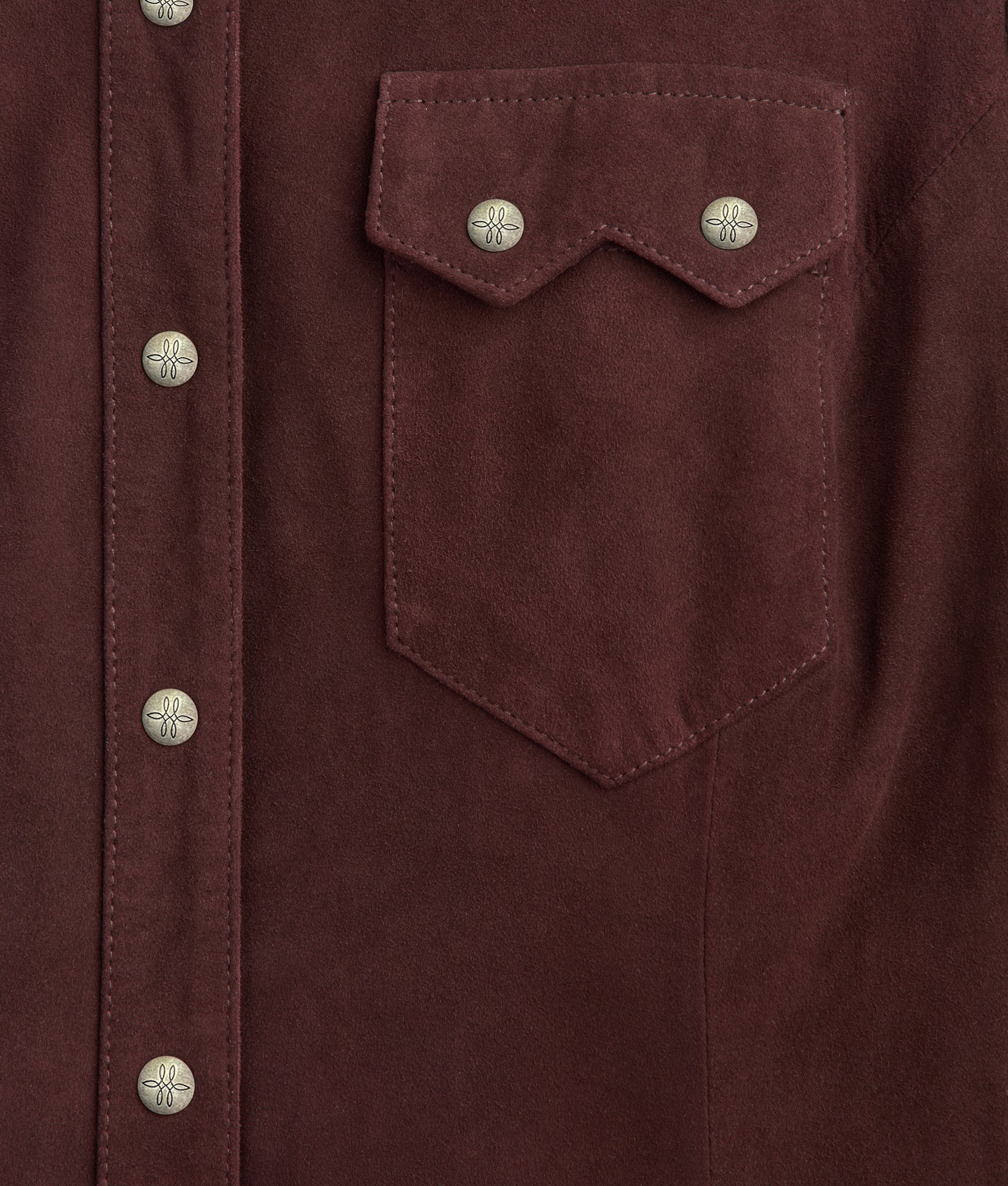 Delilah Suede Duster :: Chocolate - Image 7