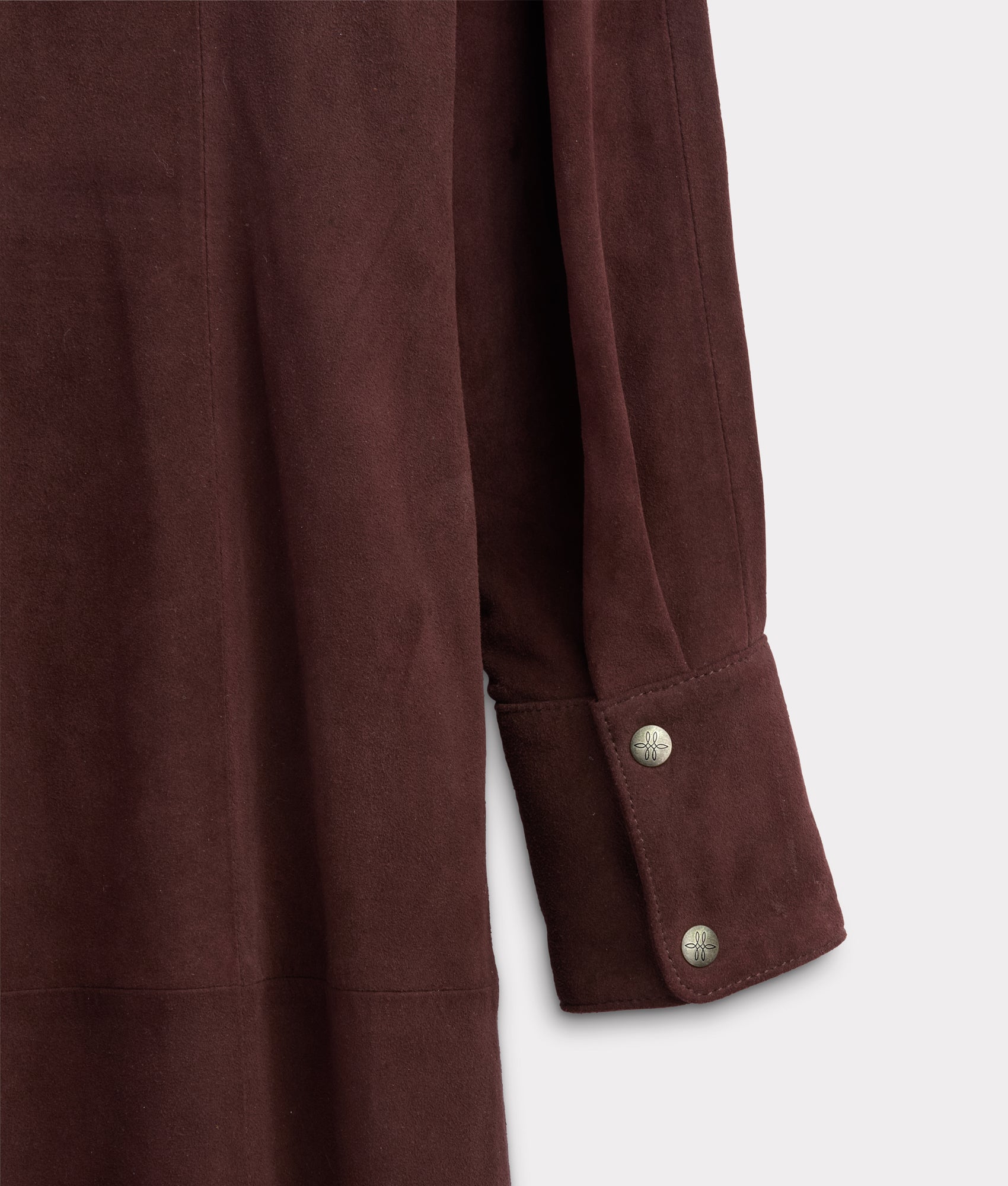 Delilah Suede Duster :: Chocolate - Image 5
